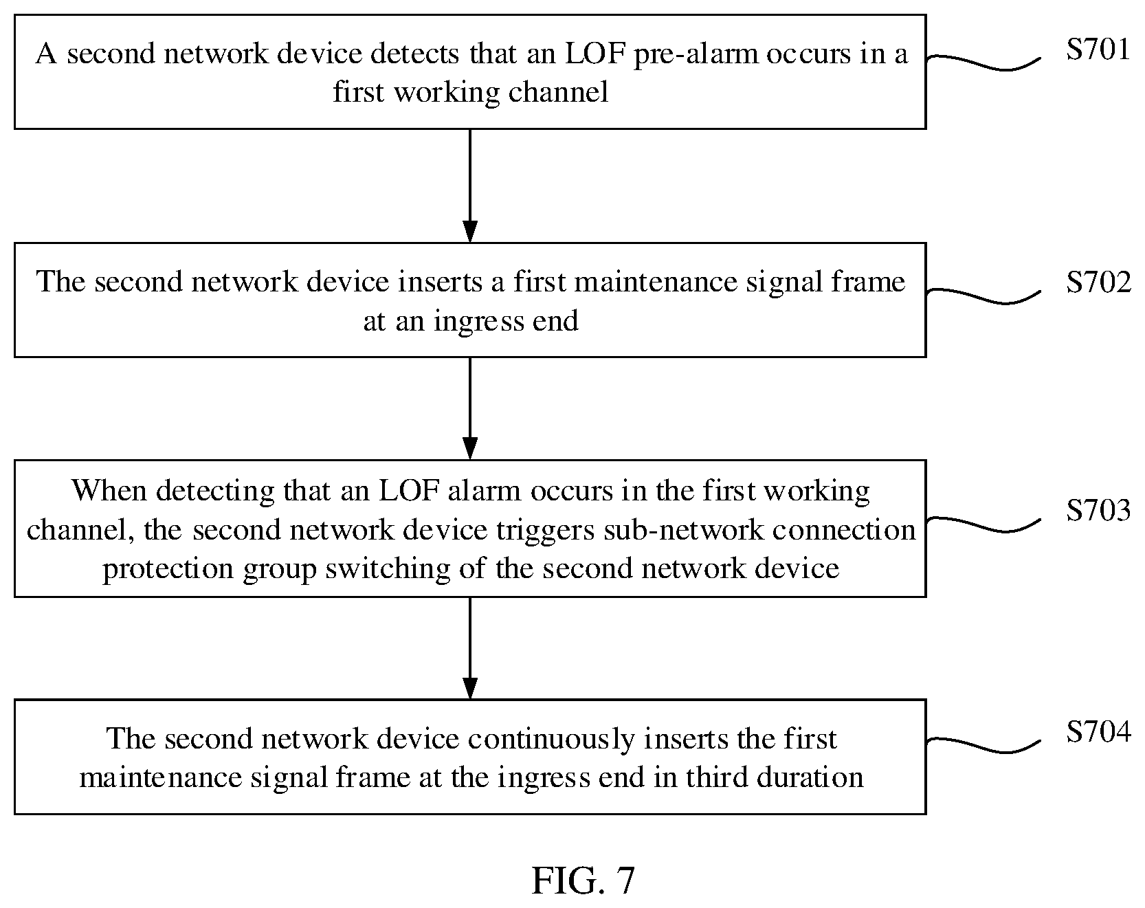 Patent US12375173 Figure 5 – Alarm processing method and apparatus