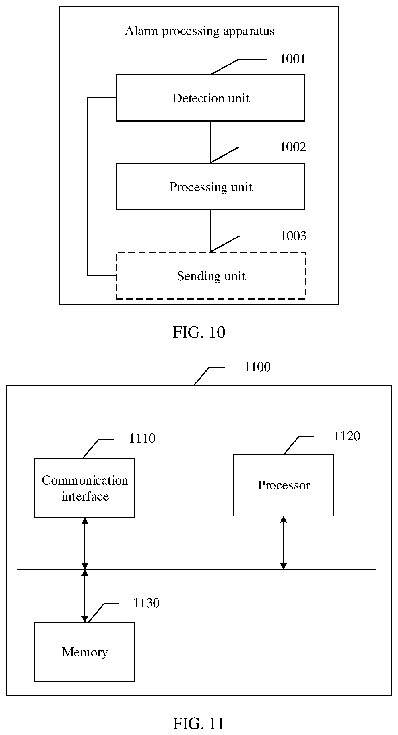 Patent US12375173 Figure 8 – Alarm processing method and apparatus