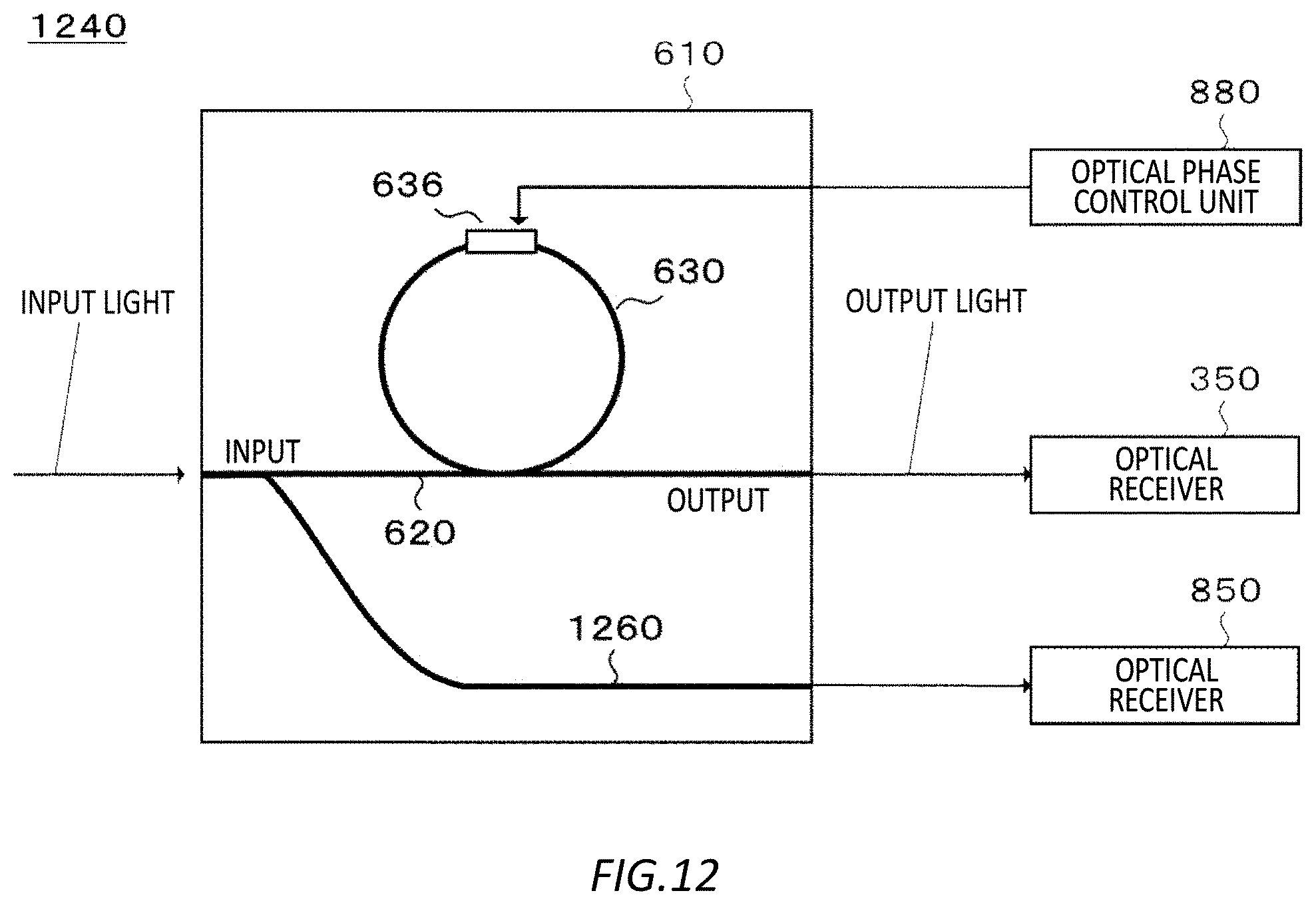 Patent US12375178 Figure 12 – Control device, compensation device, program, and control method