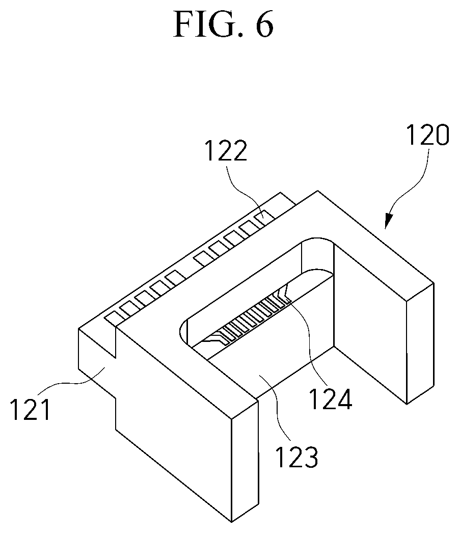 Patent US12375179 Figure 6 – Optical transceiver for high-precision bonding of flexible printed circuit board and ceramic feed-through structure and package structure