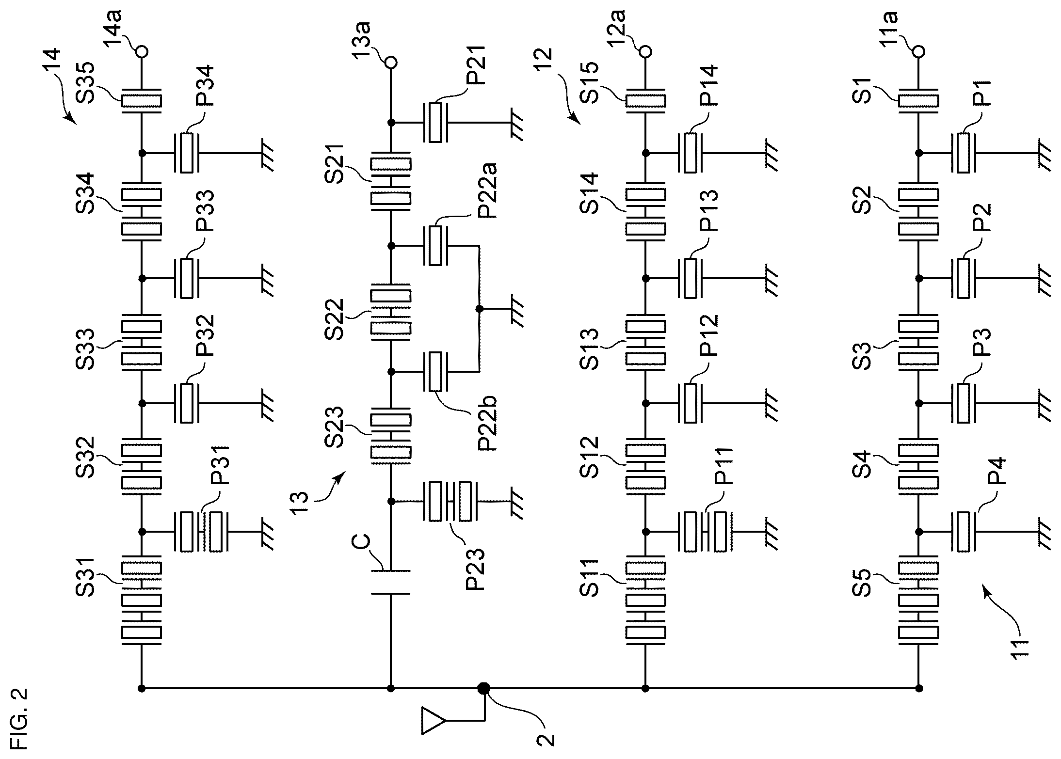 Patent US12375186 Figure 2 – Multiplexer
