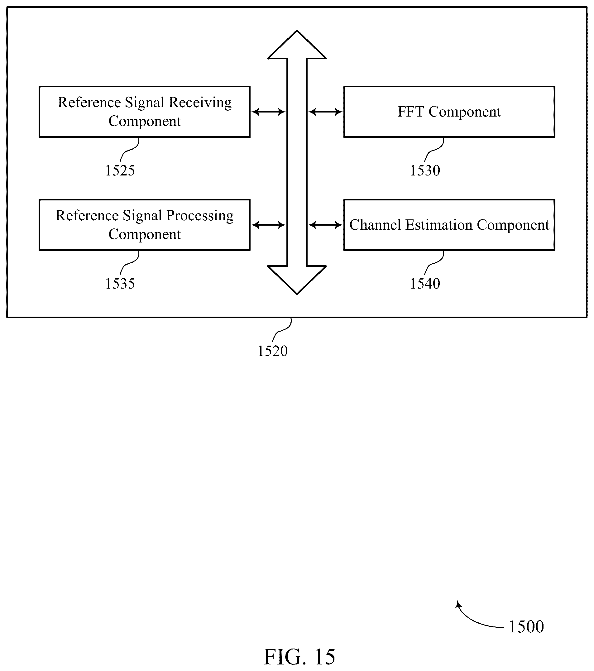 Patent US12375237 Figure 15 – Reference signal design for zero-tail orthogonal frequency division multiplexing communications