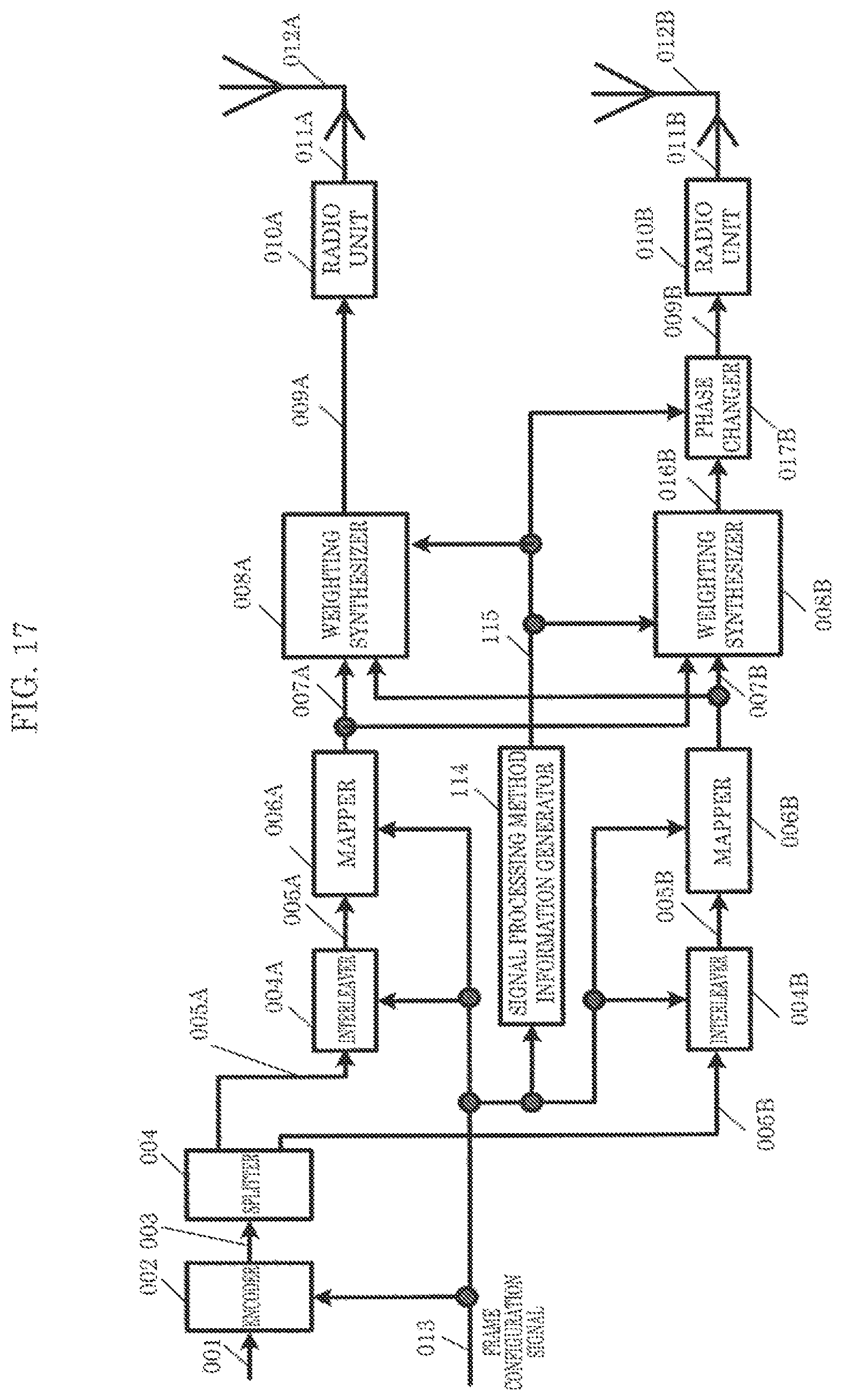 Patent US12375238 Figure 15 – Transmission device and transmission method