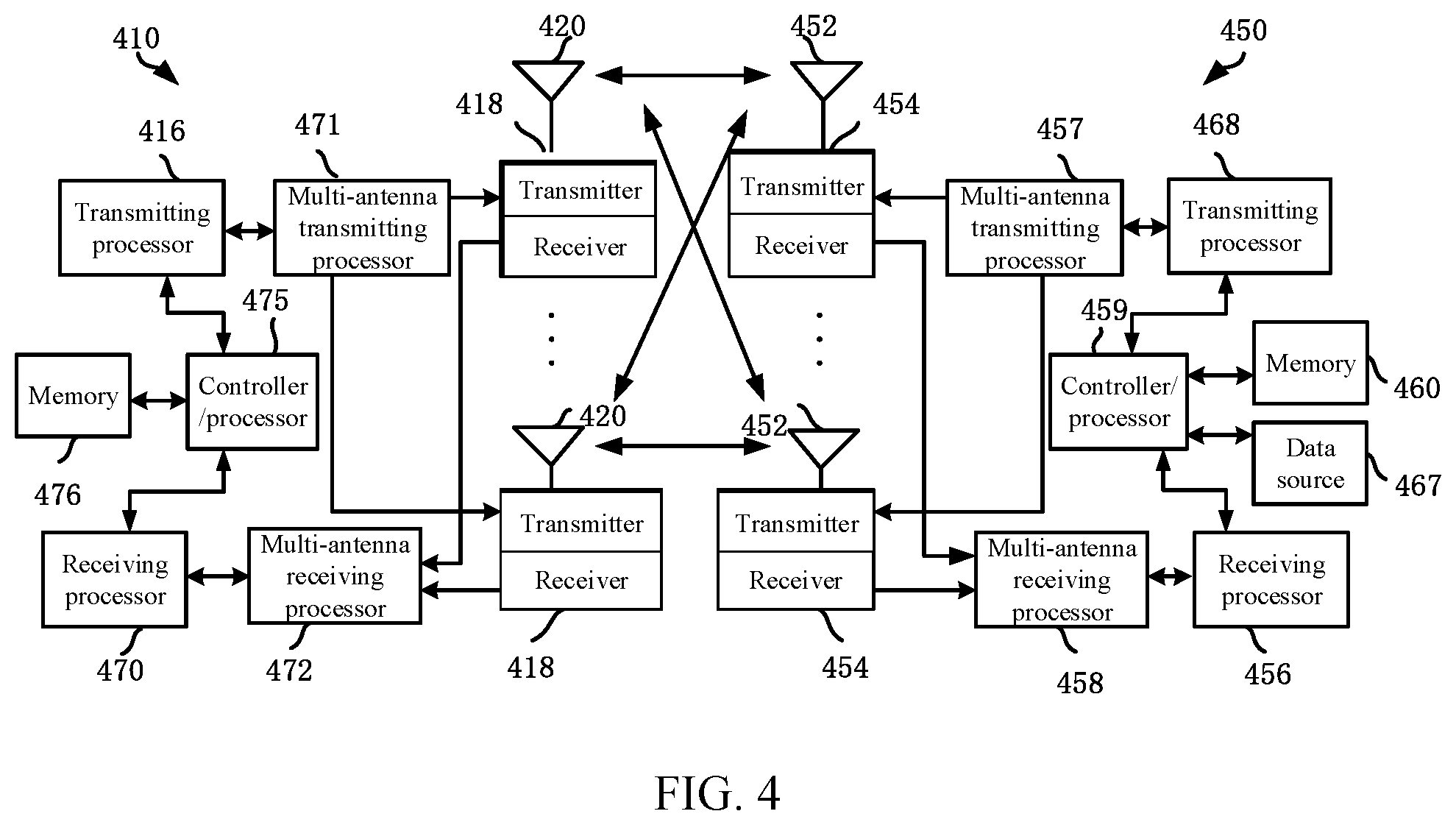 Patent US12375239 Figure 4 – Method and device used for node in wireless communication