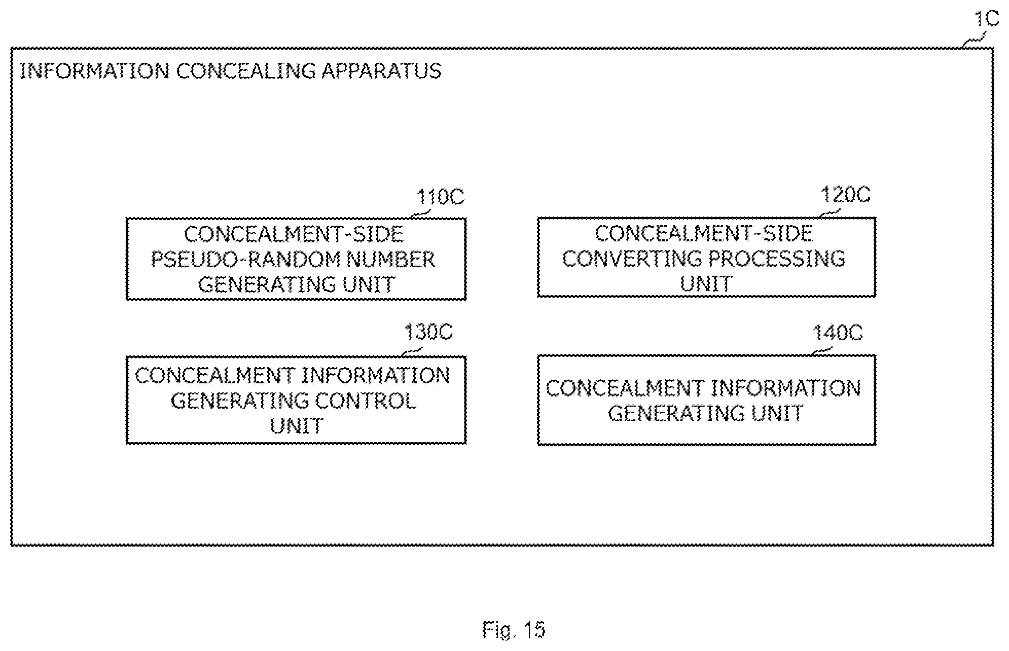 Patent US12375264 Figure 18 – Information concealing control apparatus, information concealing apparatus, information reconfiguration control apparatus, information reconfiguring apparatus, information concealing system, information concealing control method, information reconfiguration control method, information concealing control program, and information reconfiguration control program