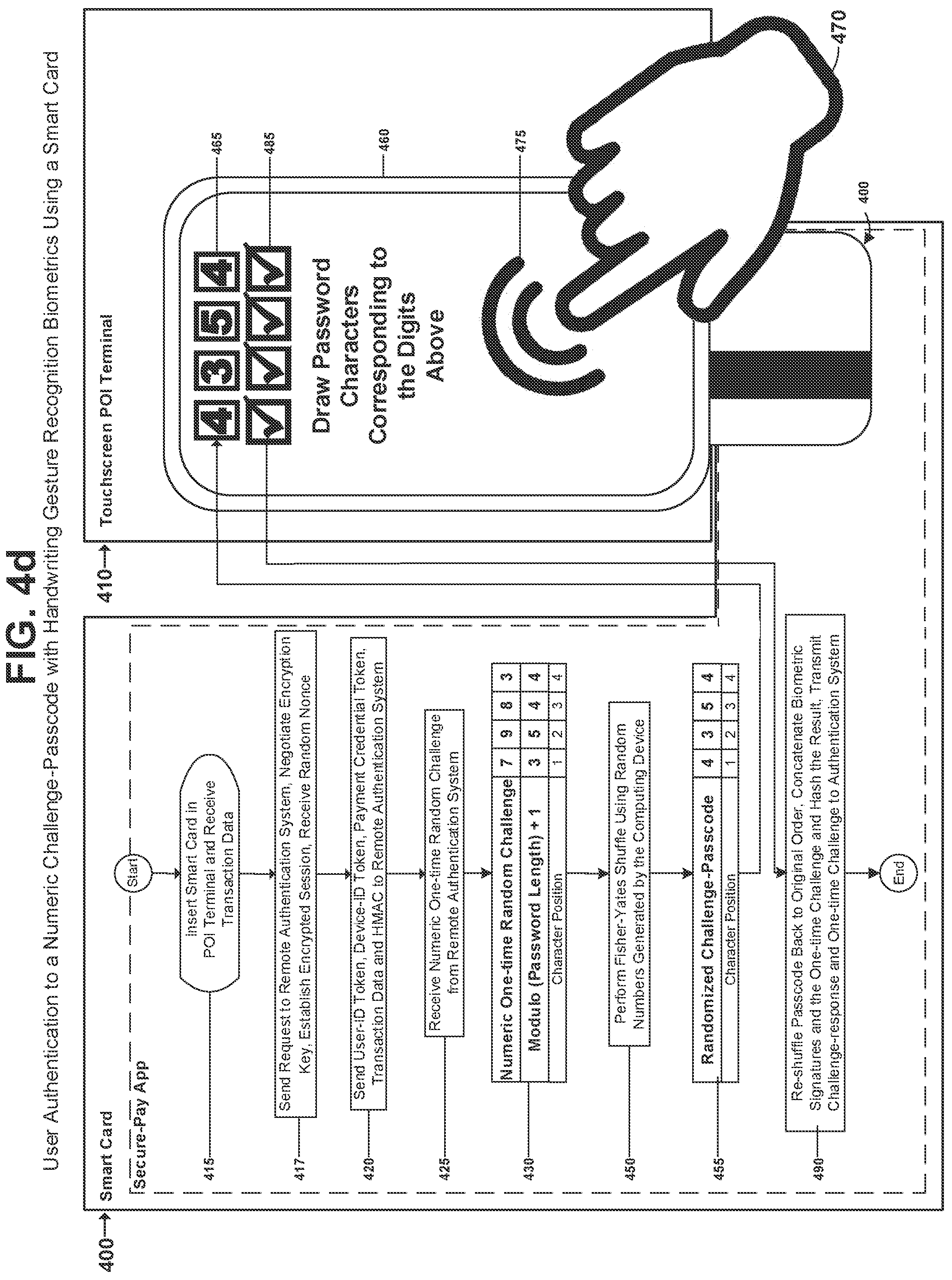 Patent US12375269 Figure 8 – Systems and methods for trustworthy electronic authentication using a computing device