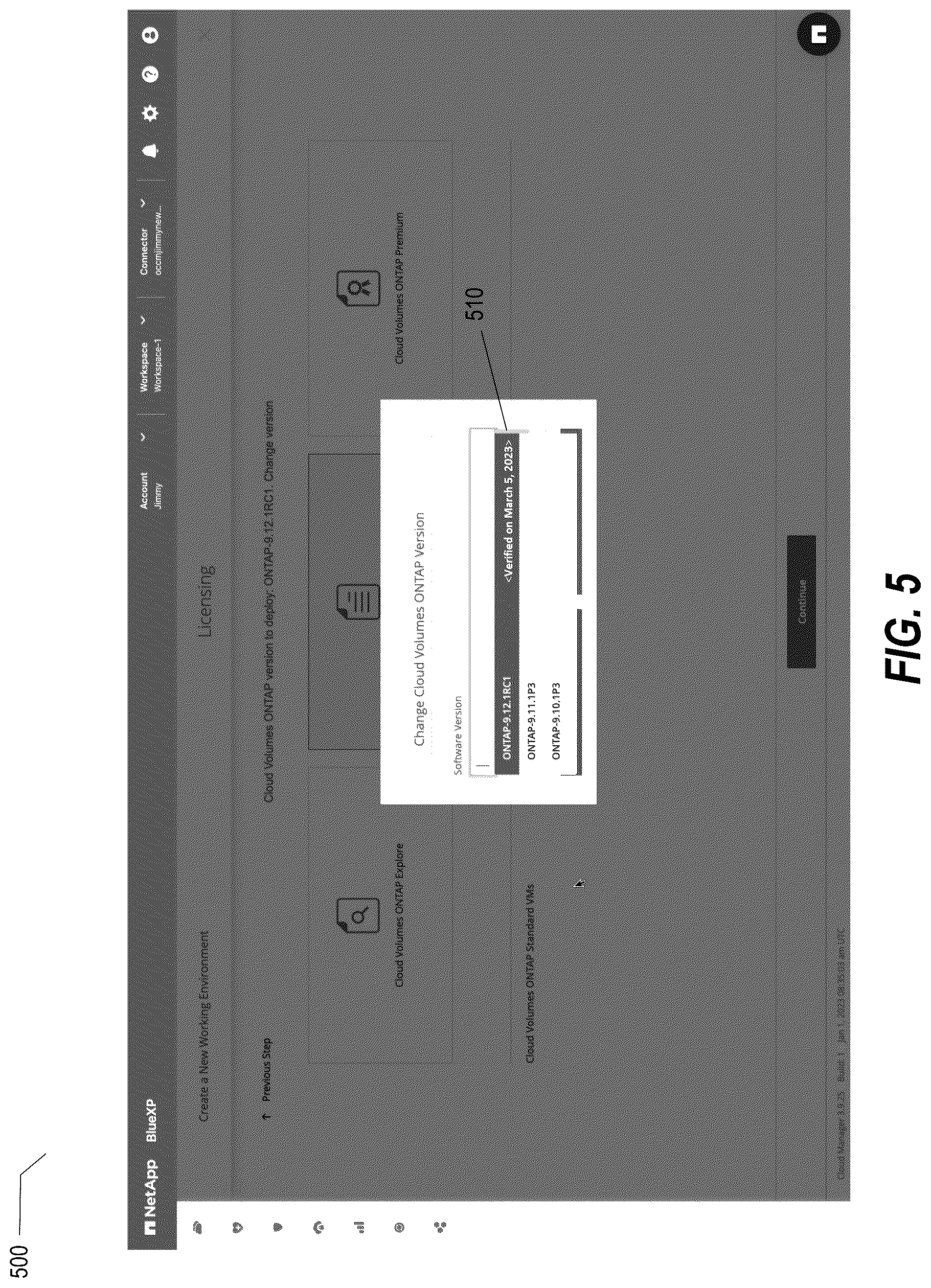 Patent US12375293 Figure 5 – Verification of a published image having a predefined portion that has been altered by a cloud provider prior to being made available via a marketplace of the cloud provider