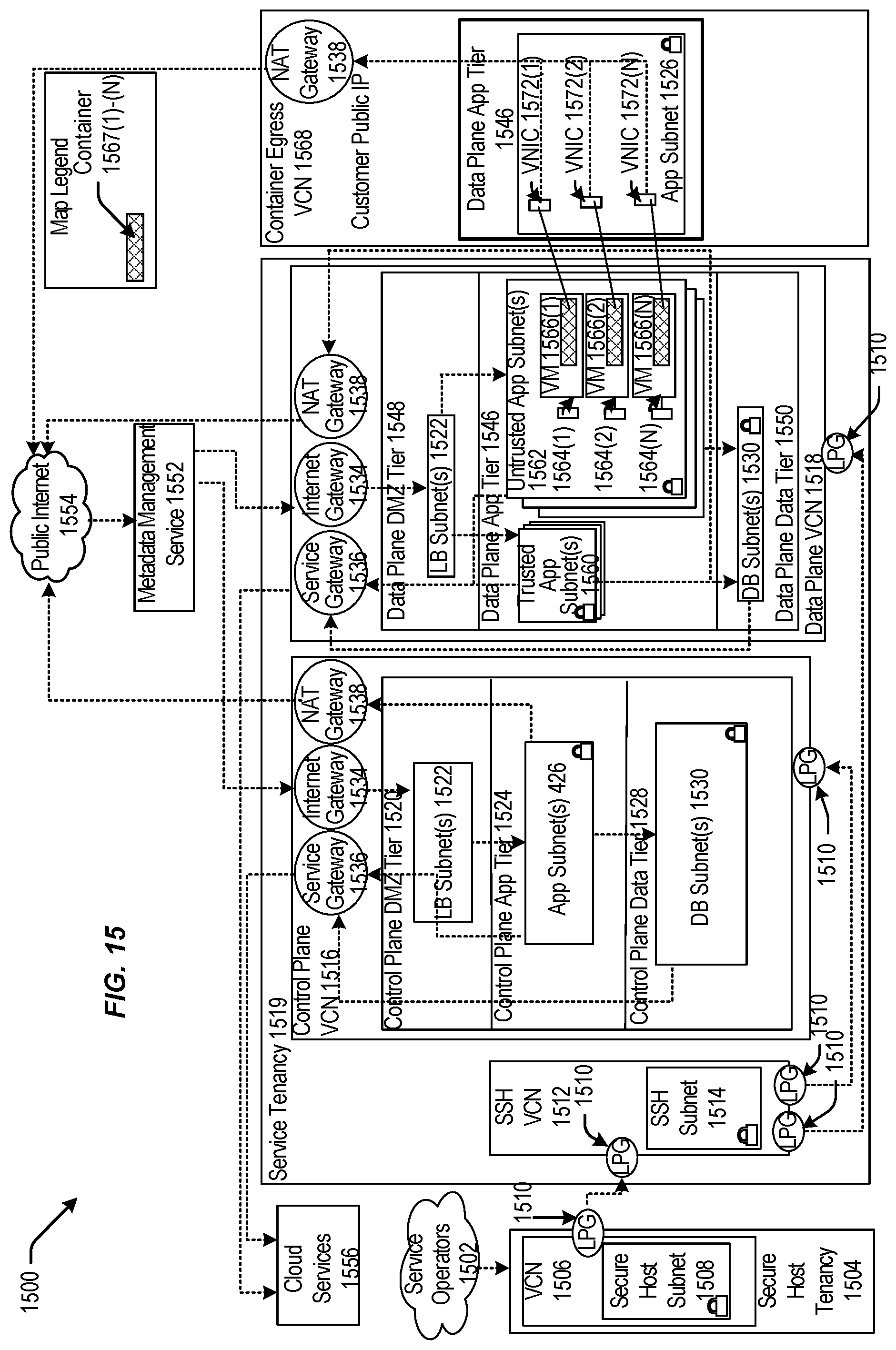 Patent US12375296 Figure 15 – Obtaining a domain certificate utilizing a proxy server