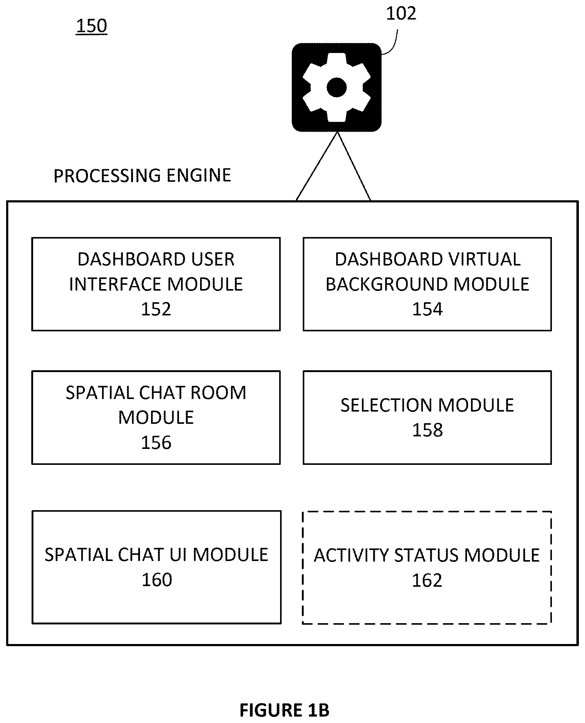 Patent US12375312 Figure 2 – Spatial chat