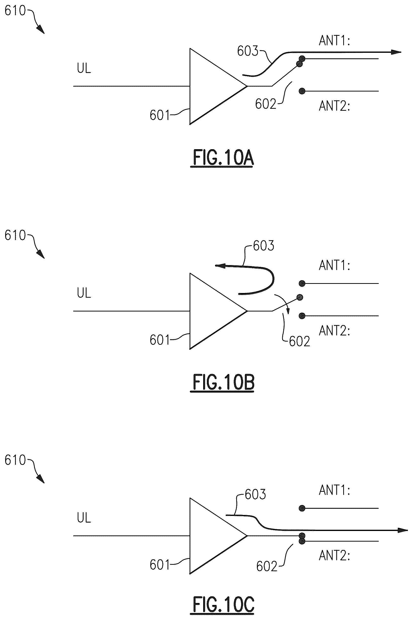 Patent US12375333 Figure 14 – Sounding reference signal switching system