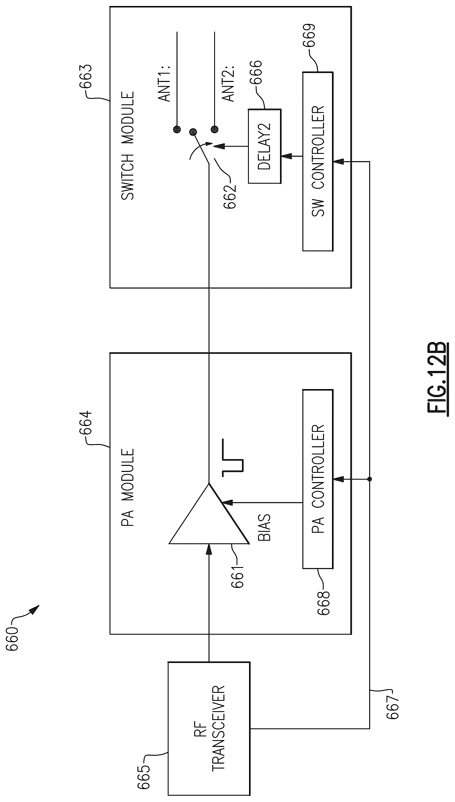 Patent US12375333 Figure 17 – Sounding reference signal switching system