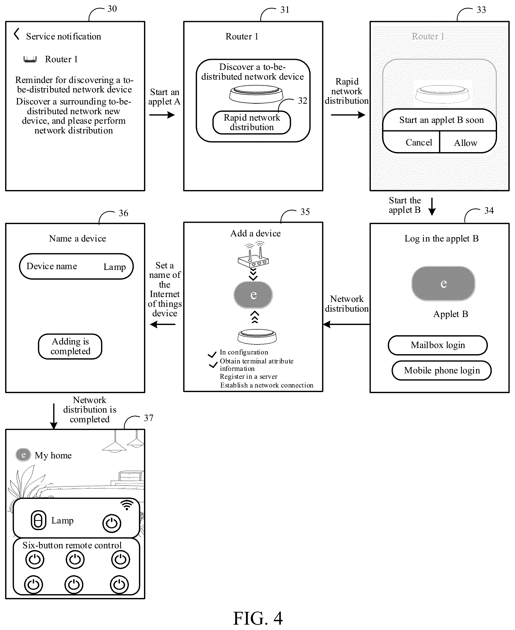Patent US12375344 Figure 4 – Network connection method and apparatus, device, storage medium, and program product