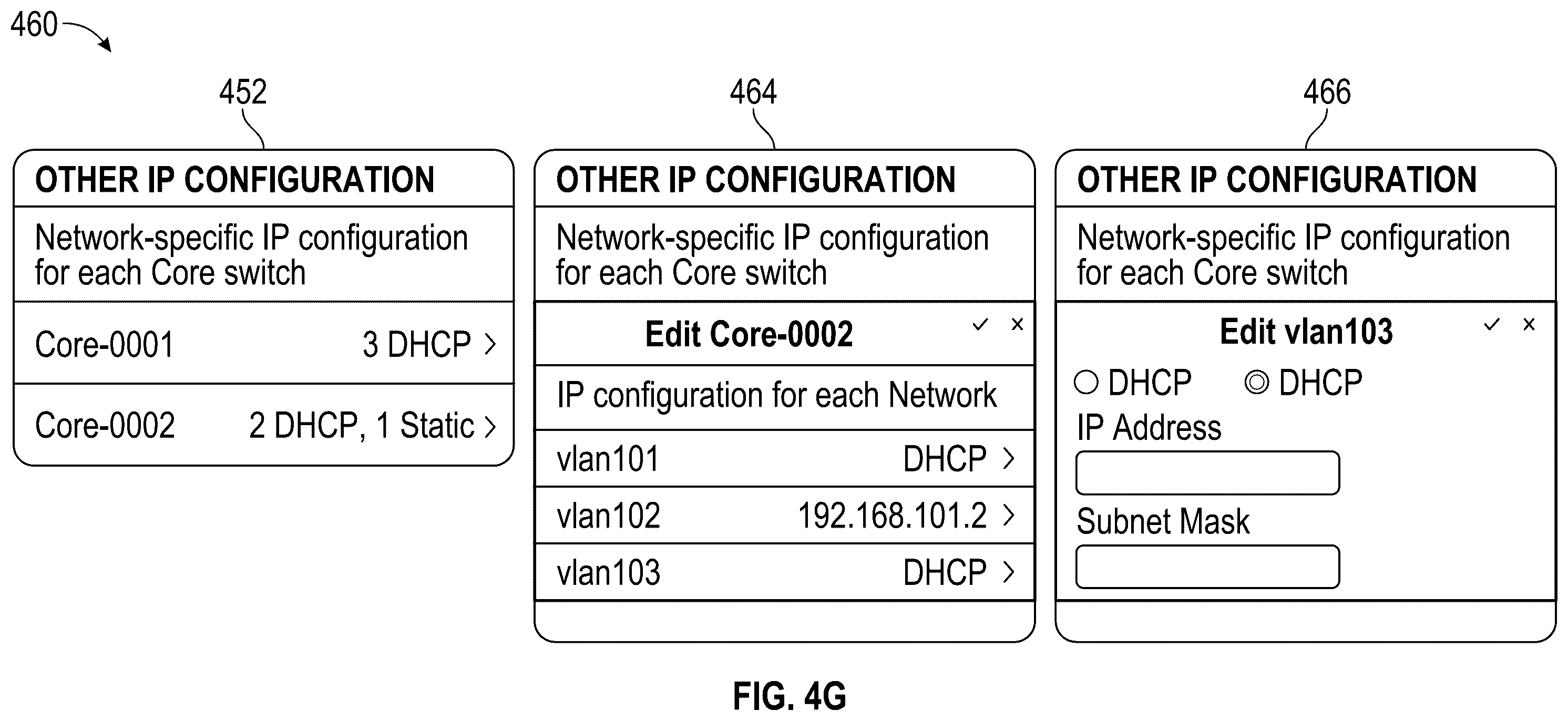 Patent US12375367 Figure 13 – Configuration of EVPN topologies using a user interface