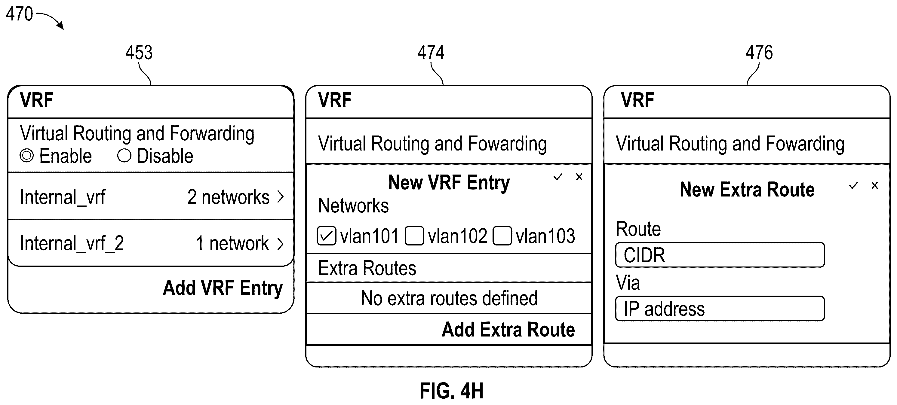 Patent US12375367 Figure 14 – Configuration of EVPN topologies using a user interface