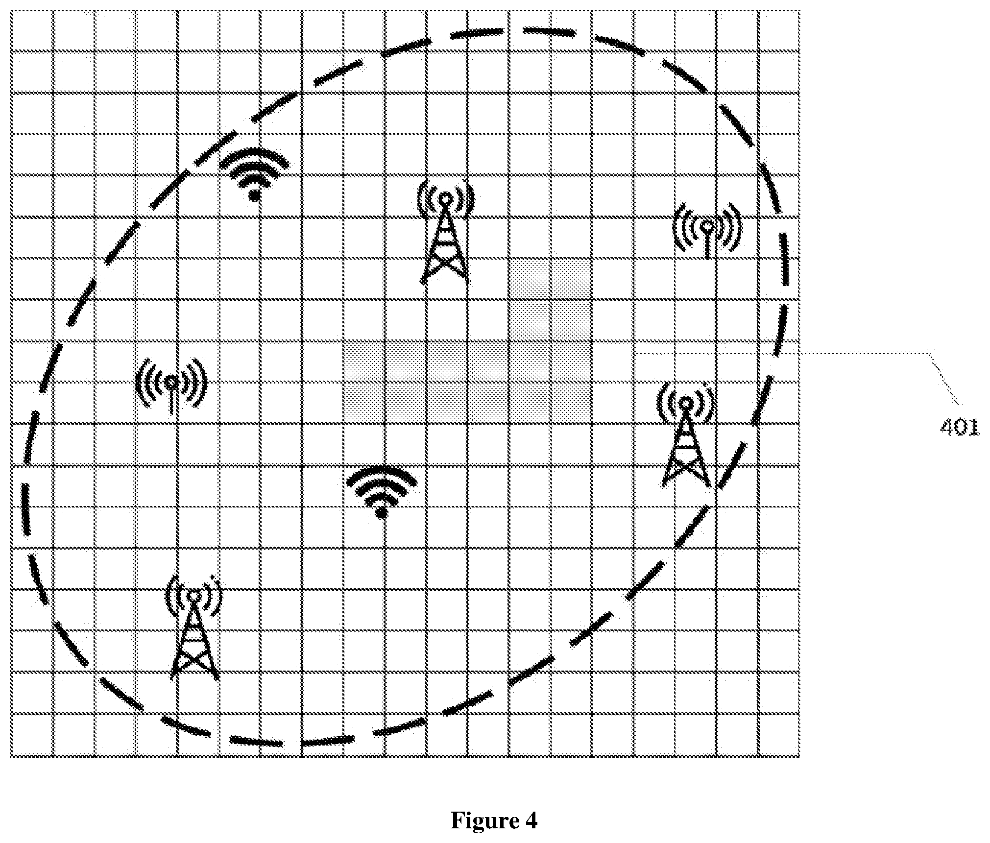 Patent US12375379 Figure 4 – Systems and methods for identifying spatial clusters of users having poor experience in a heterogeneous network