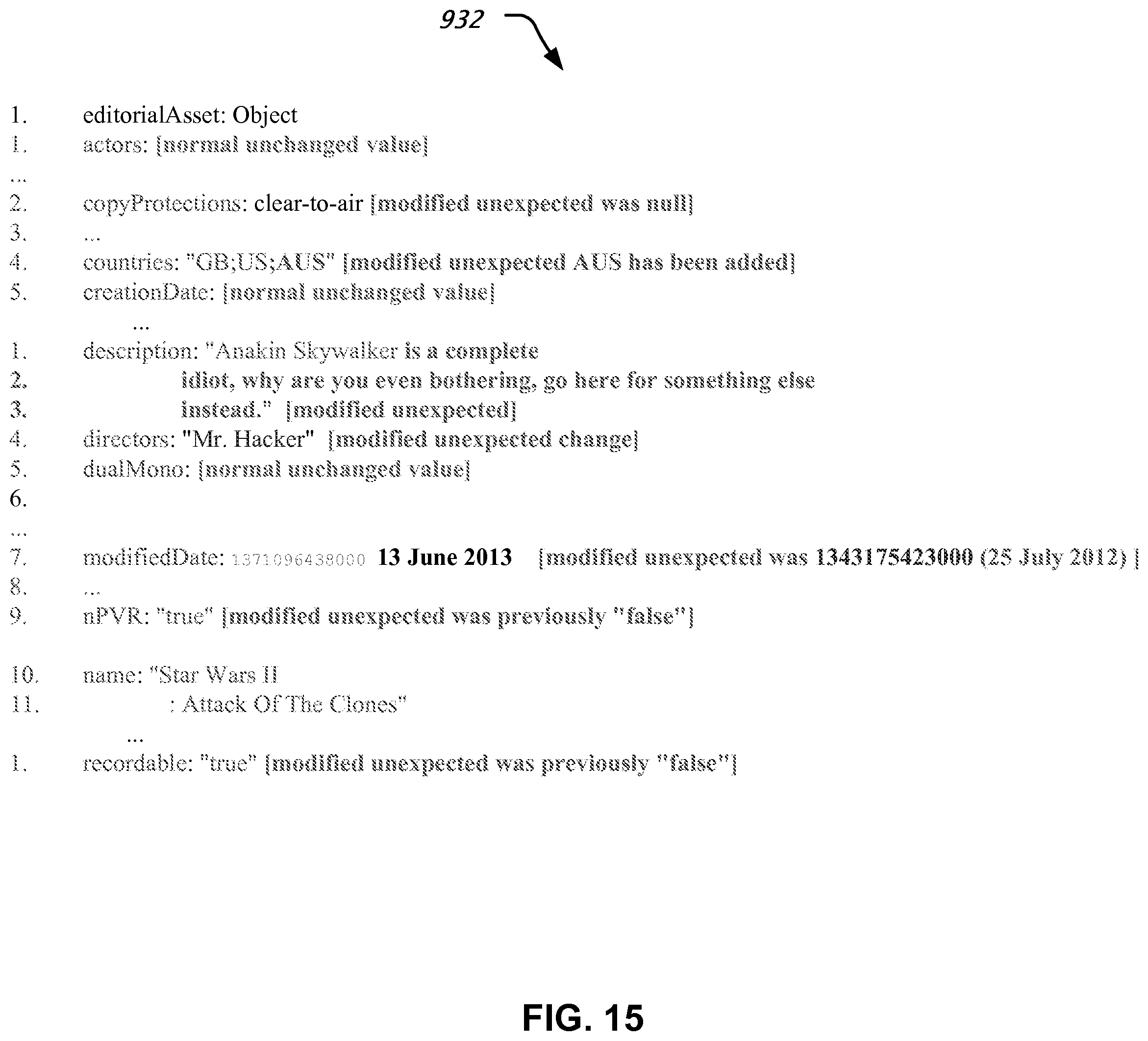Patent US12375381 Figure 15 – Measuring response trends in a digital television network