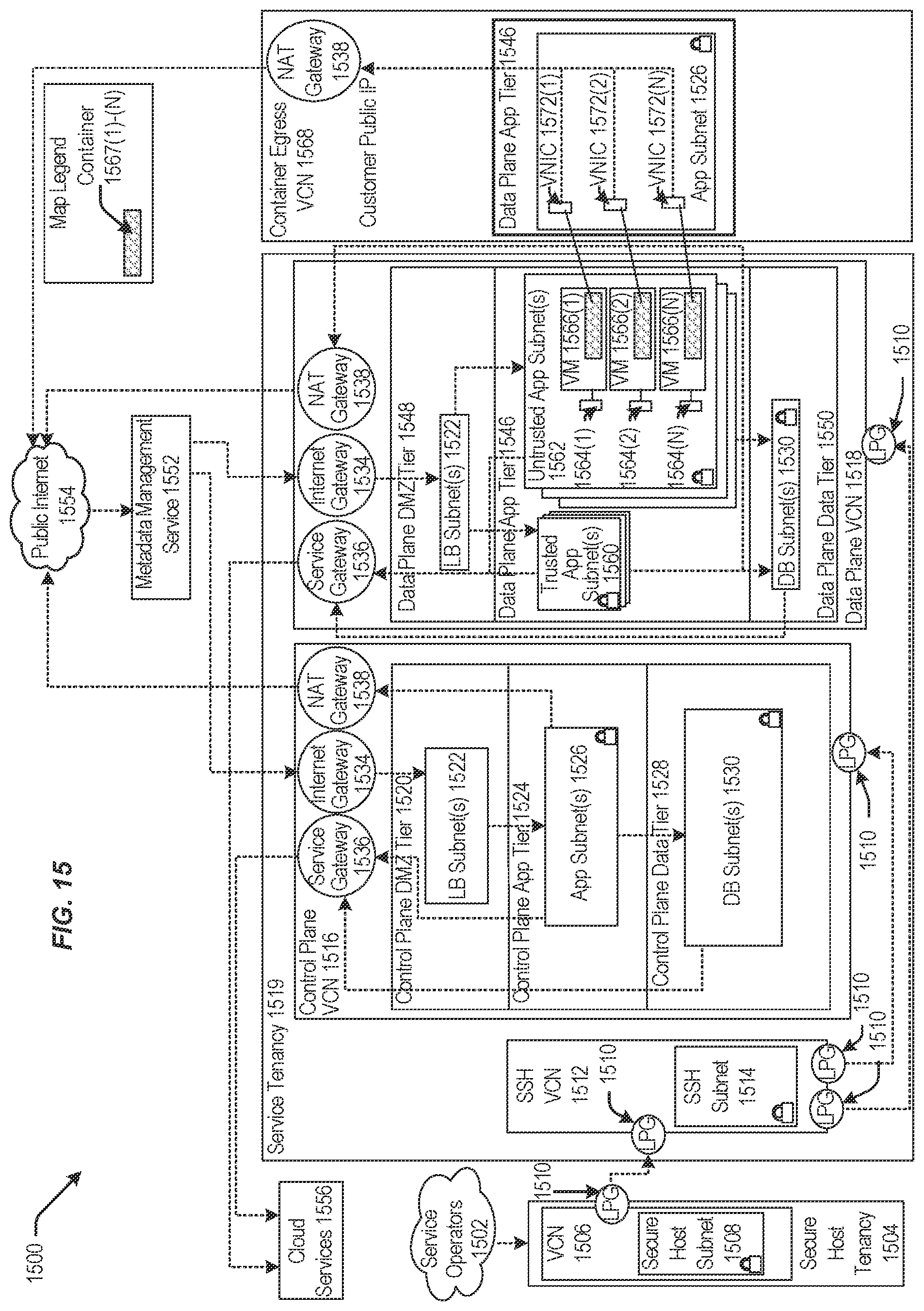 Patent US12375397 Figure 15 – Geometric based flow programming
