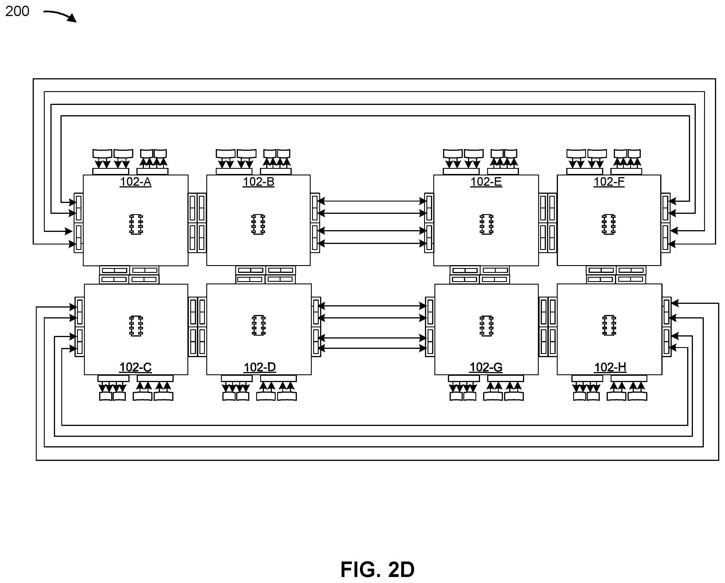 Patent US12375399 Figure 5 – Scalable multi-plane fabric-less connectivity for packet forwarding engine