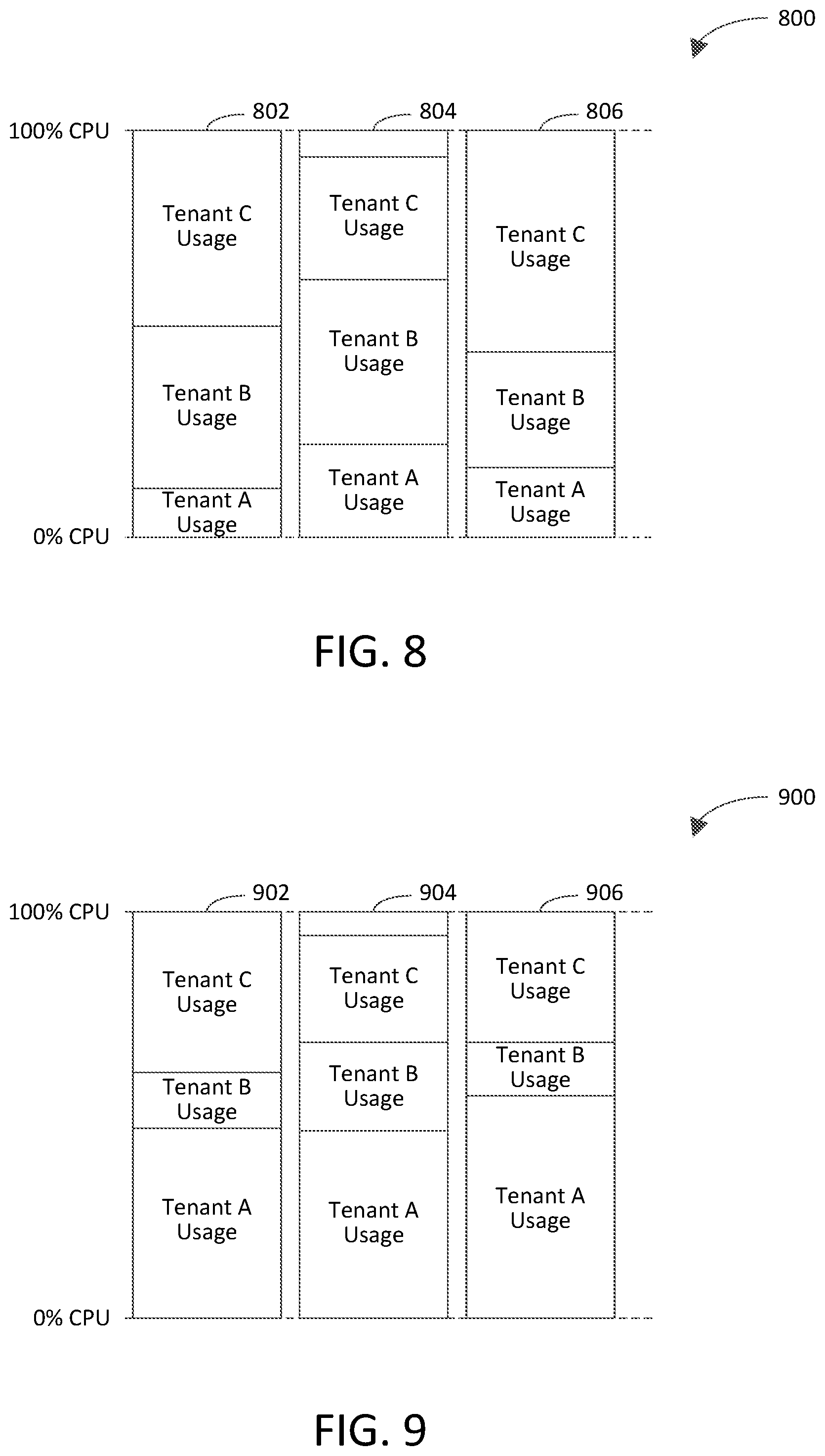 Patent US12375420 Figure 7 – Dynamically re-allocating computing resources while maintaining network connection(s)
