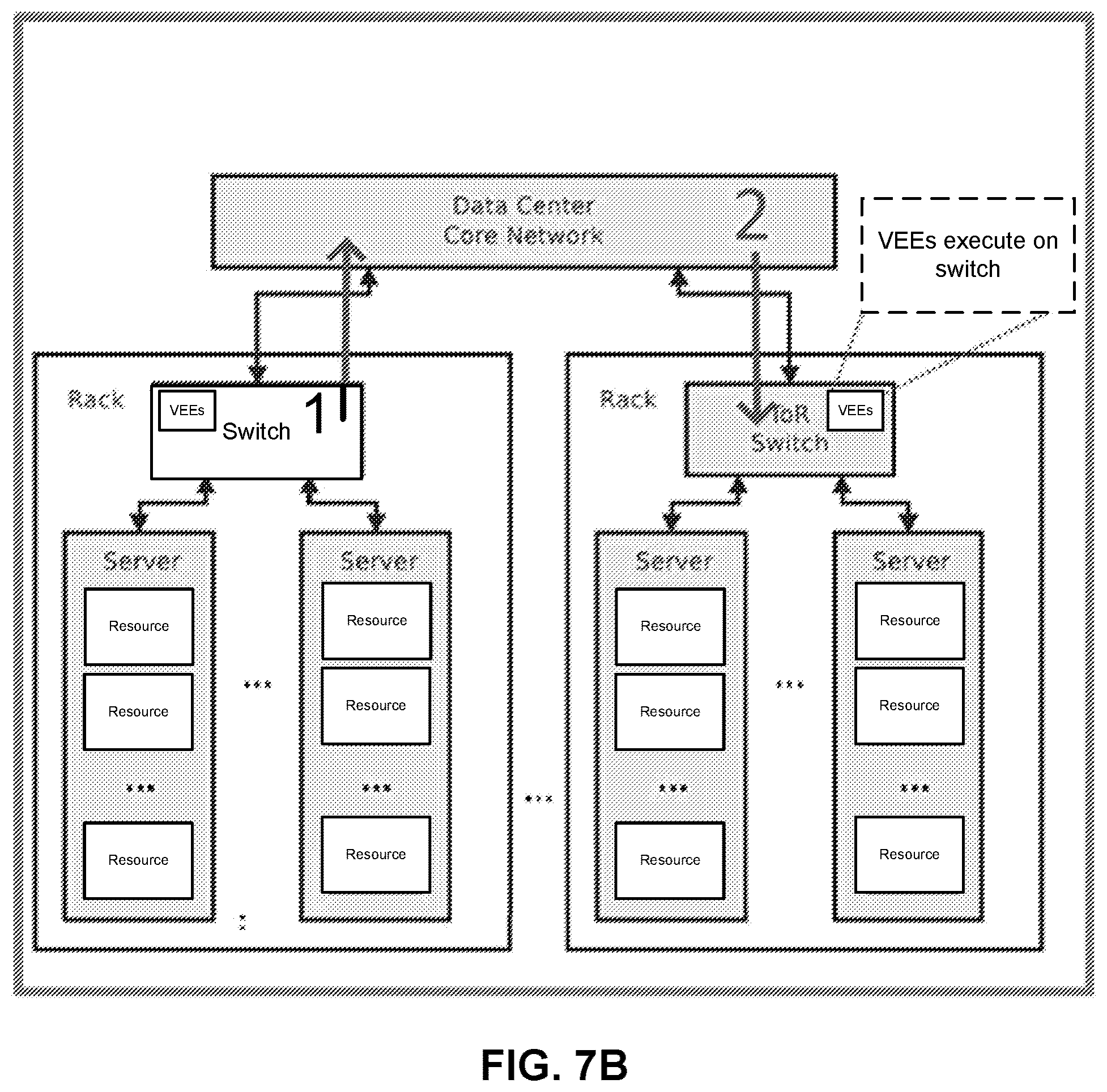 Patent US12375429 Figure 15 – Switch-managed resource allocation and software execution