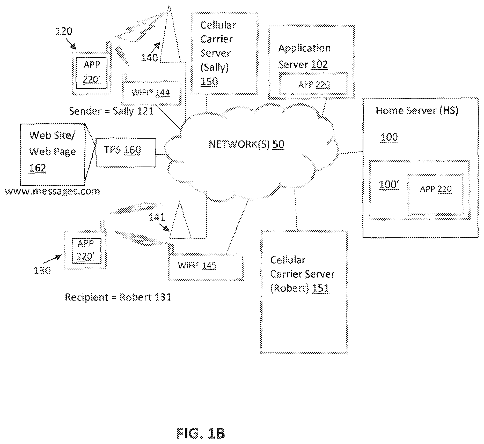 Patent US12375434 Figure 2 – Method and system for providing messages in graphics