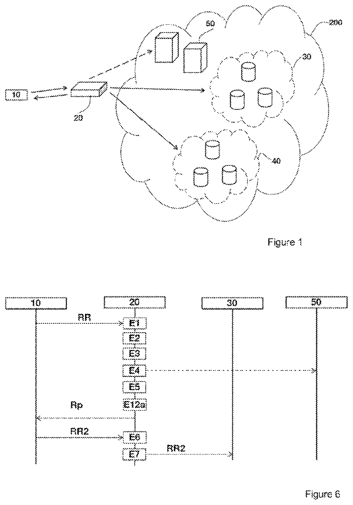 Patent US12375443 Figure 1 – Method for processing domain name resolution requests