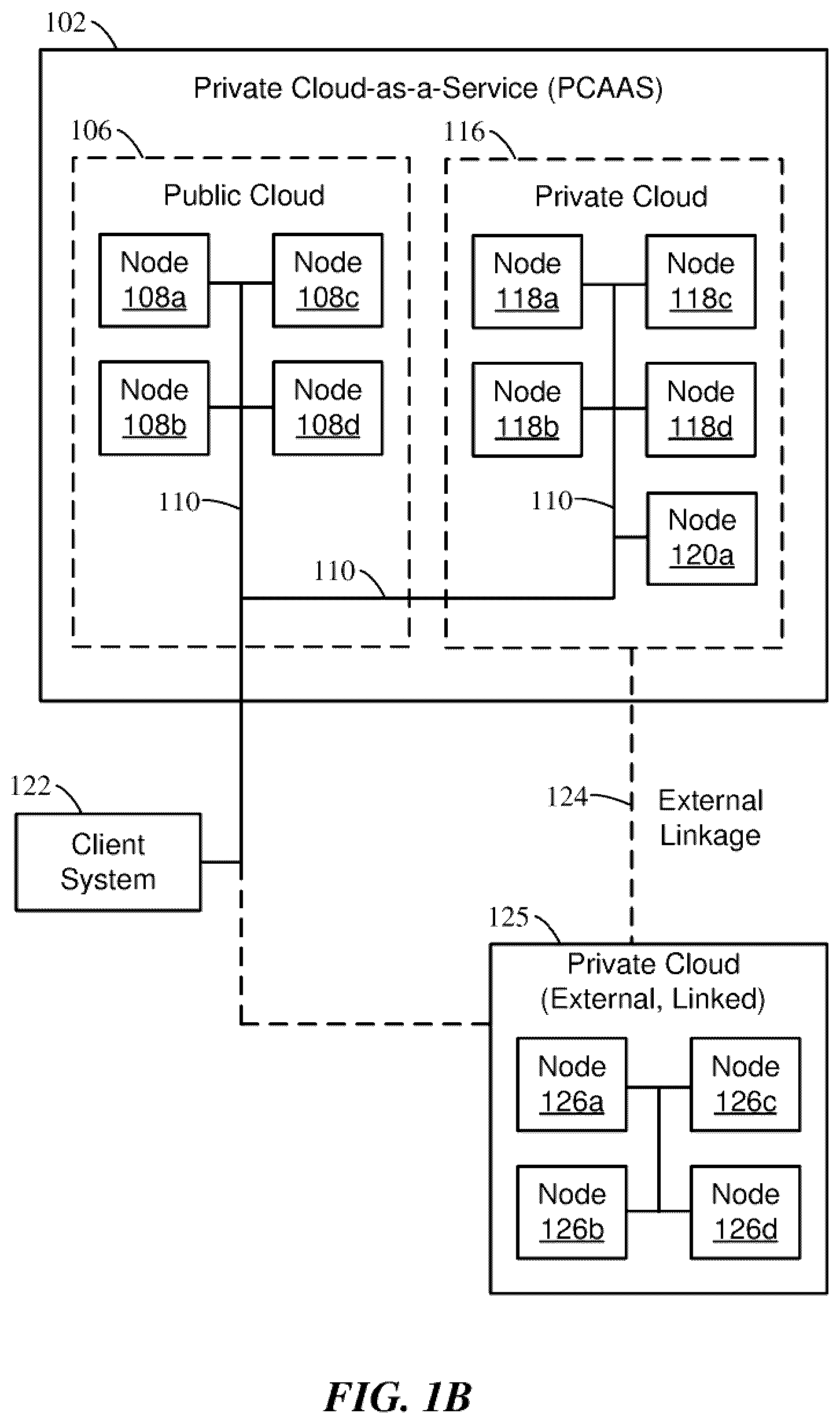 Patent US12375449 Figure 2 – Virtual private cloud network switching