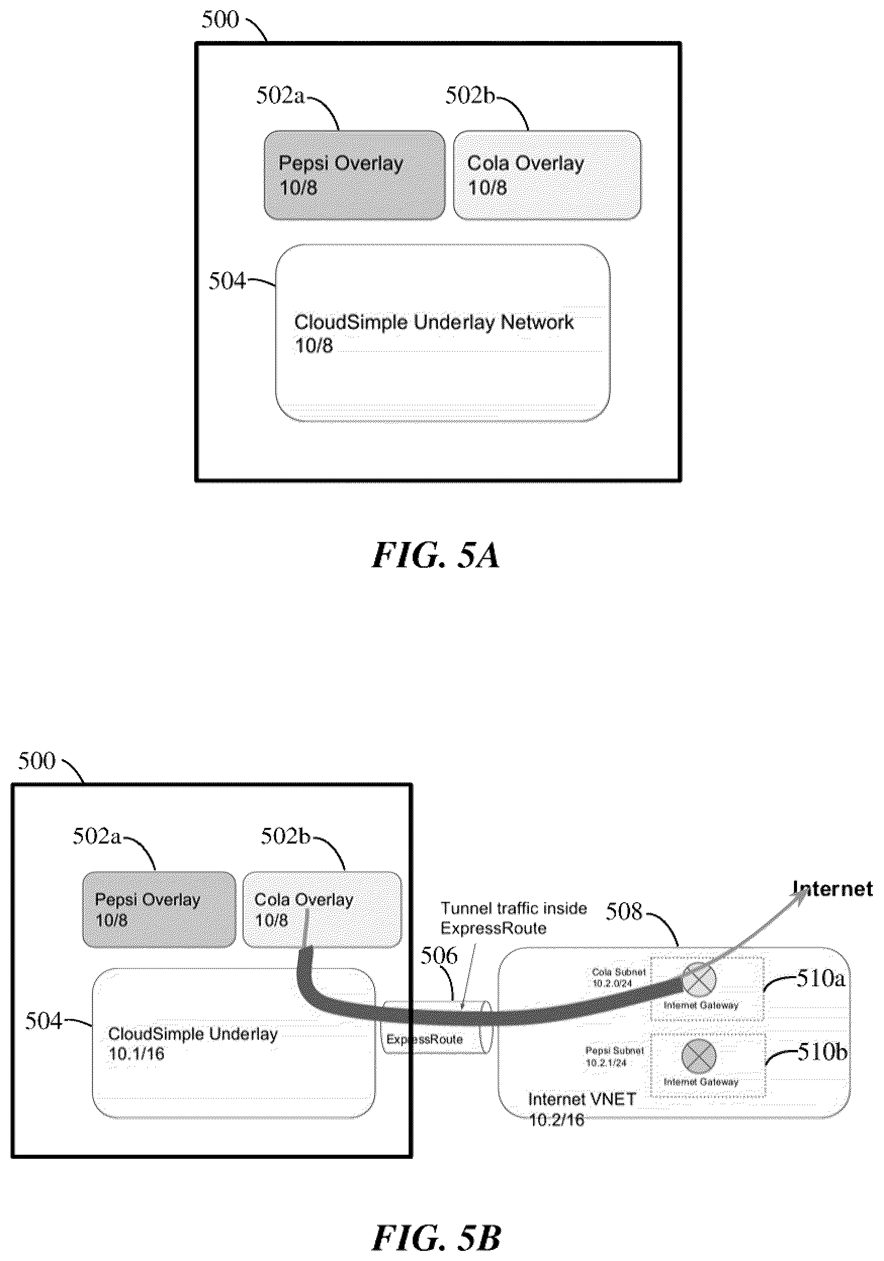 Patent US12375449 Figure 7 – Virtual private cloud network switching