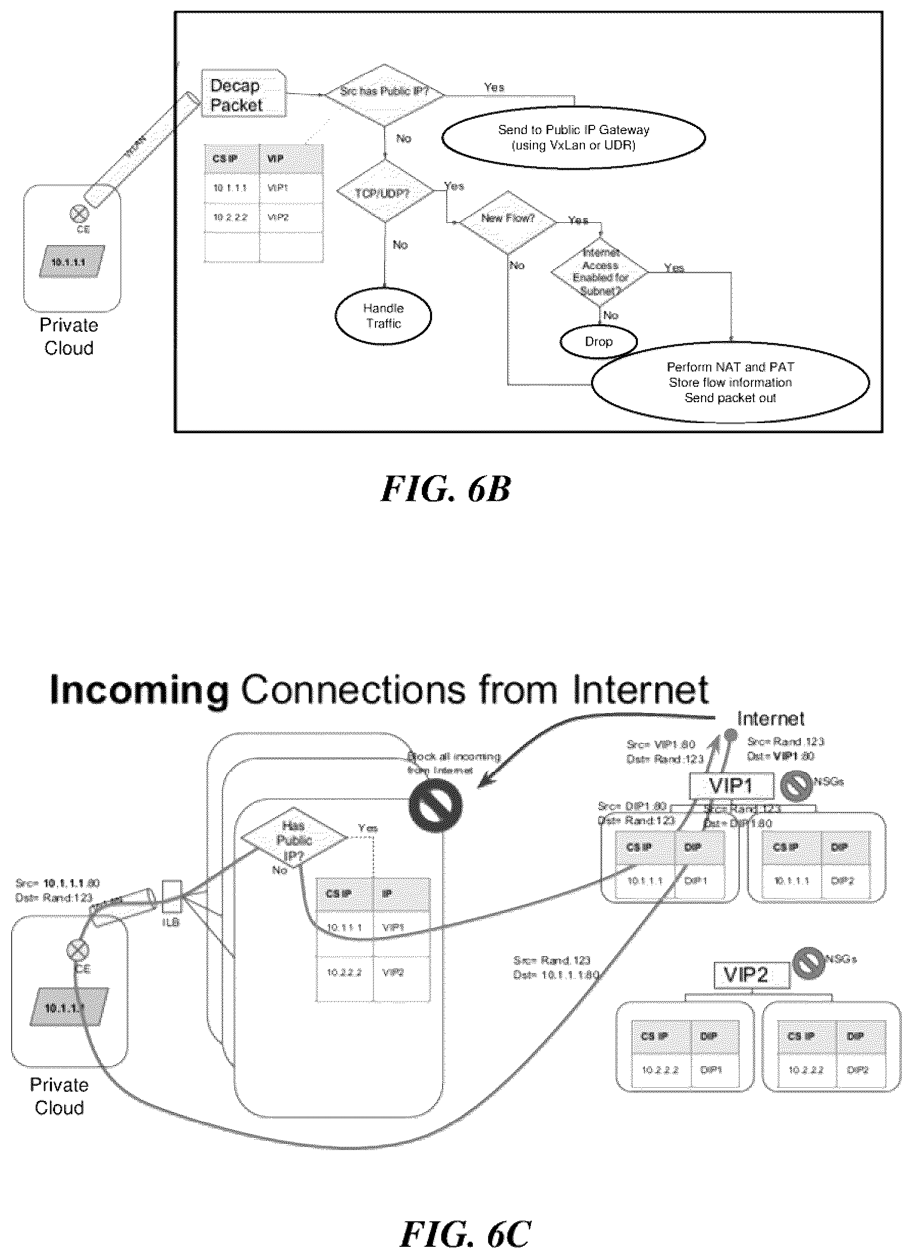Patent US12375449 Figure 9 – Virtual private cloud network switching