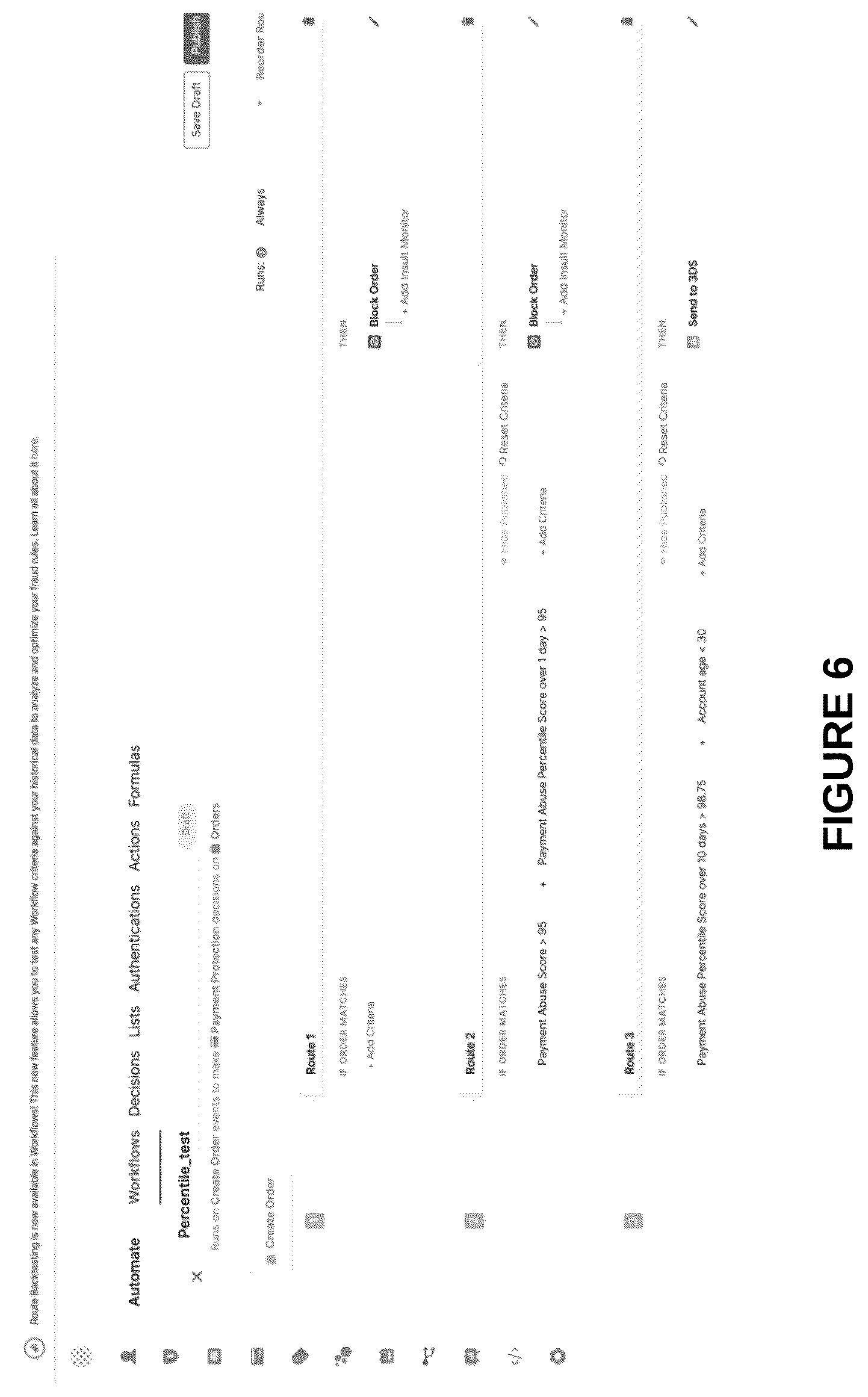 Patent US12375500 Figure 6 – Systems and methods for digital threat assessment and mitigation using t-digest score distribution representations and percentile-based threat scoring in a digital threat mitigation platform