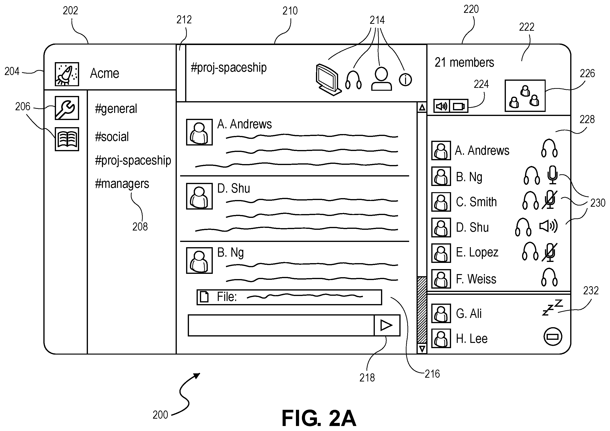 Patent US12375538 Figure 3 – Ambient, ad hoc, multimedia collaboration in a group-based communication system