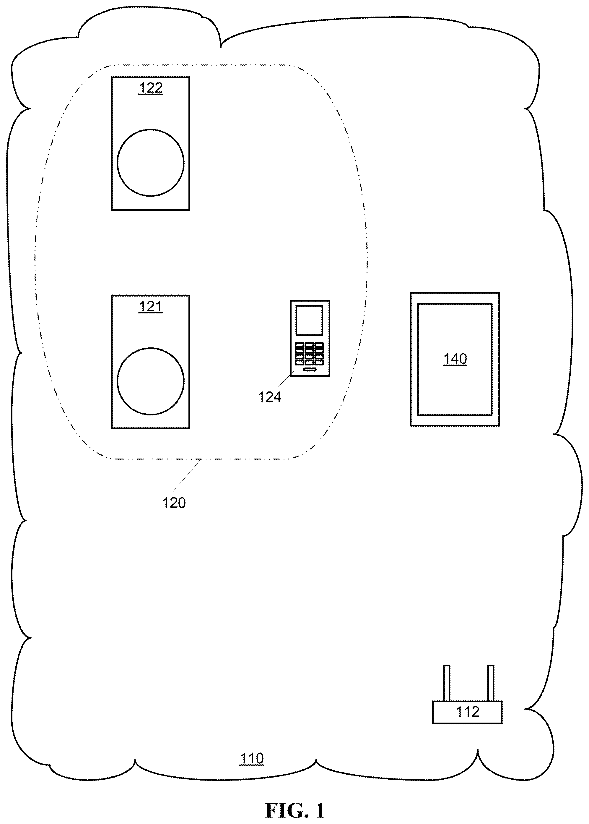 Patent US12375541 Figure 1 – System and method for synchronizing networked rendering devices