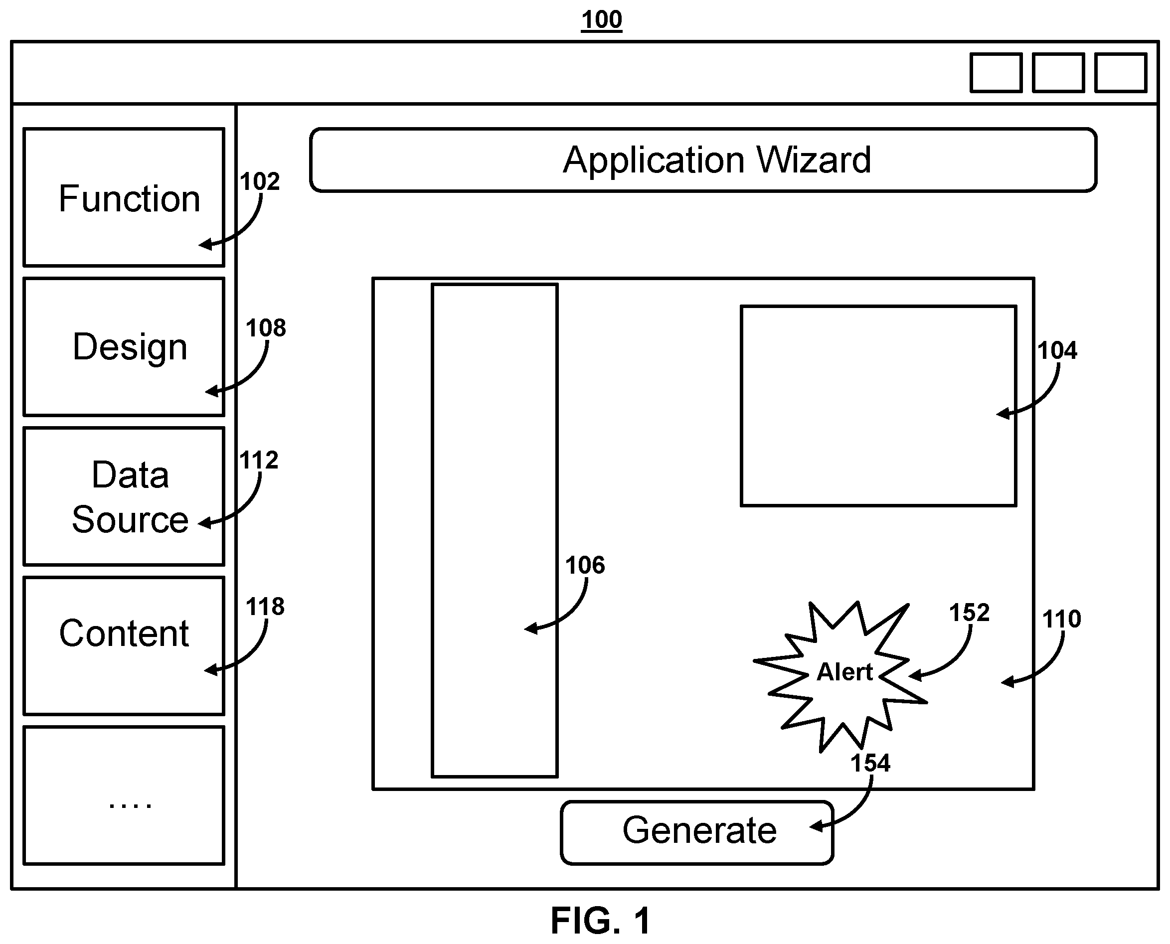 Patent US12375549 — Systems and methods for generating micro frontend dependent applications without use of a shell application — Figure 1