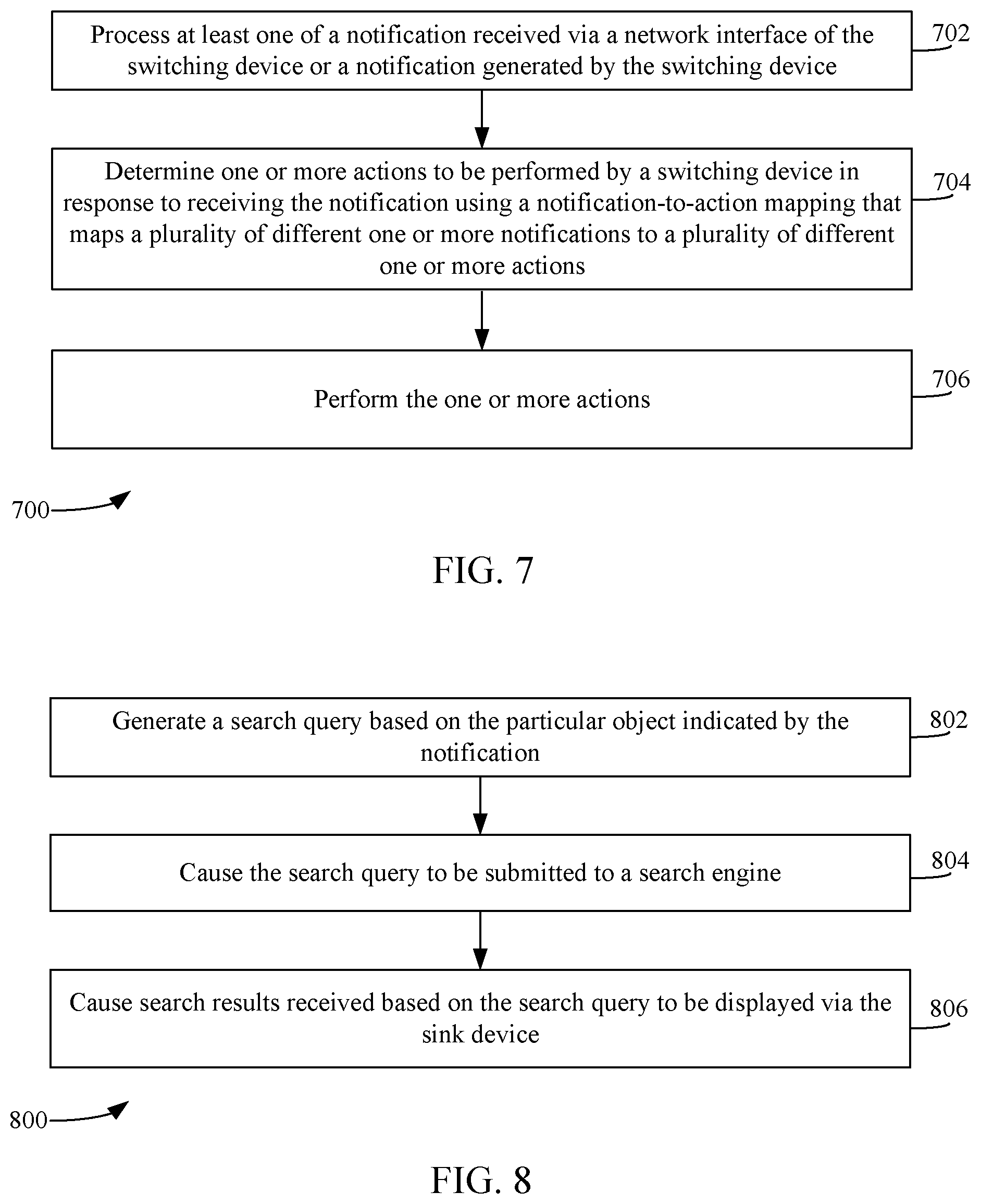 Patent US12375575 Figure 7 – Automatic switching device operation determination based on received notifications