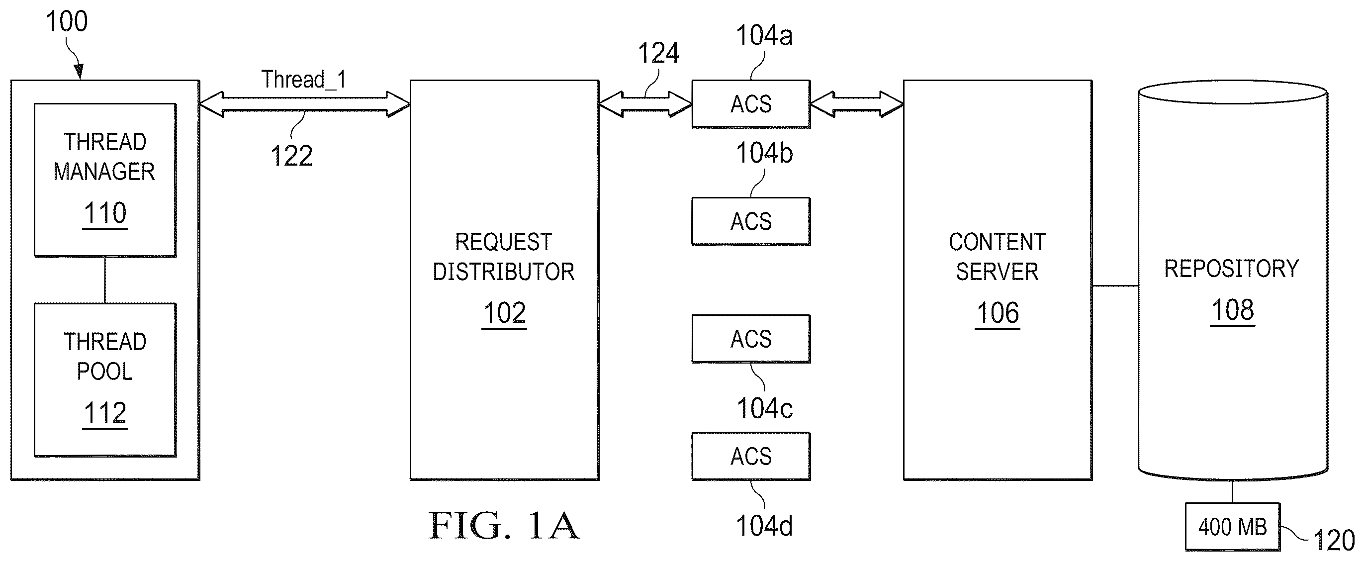 Patent US12375584 Figure 1 – Method and system for parallel content download