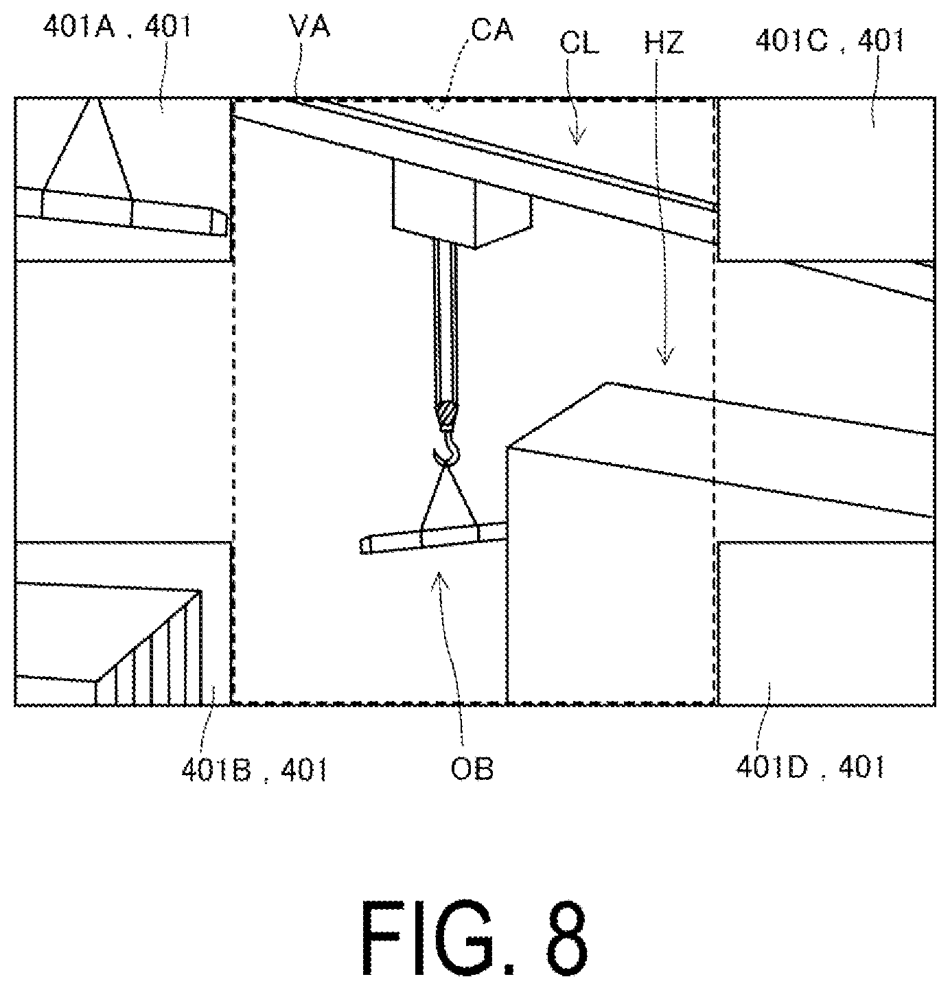 Patent US12375627 Figure 8 – Information processing system, display device, and program