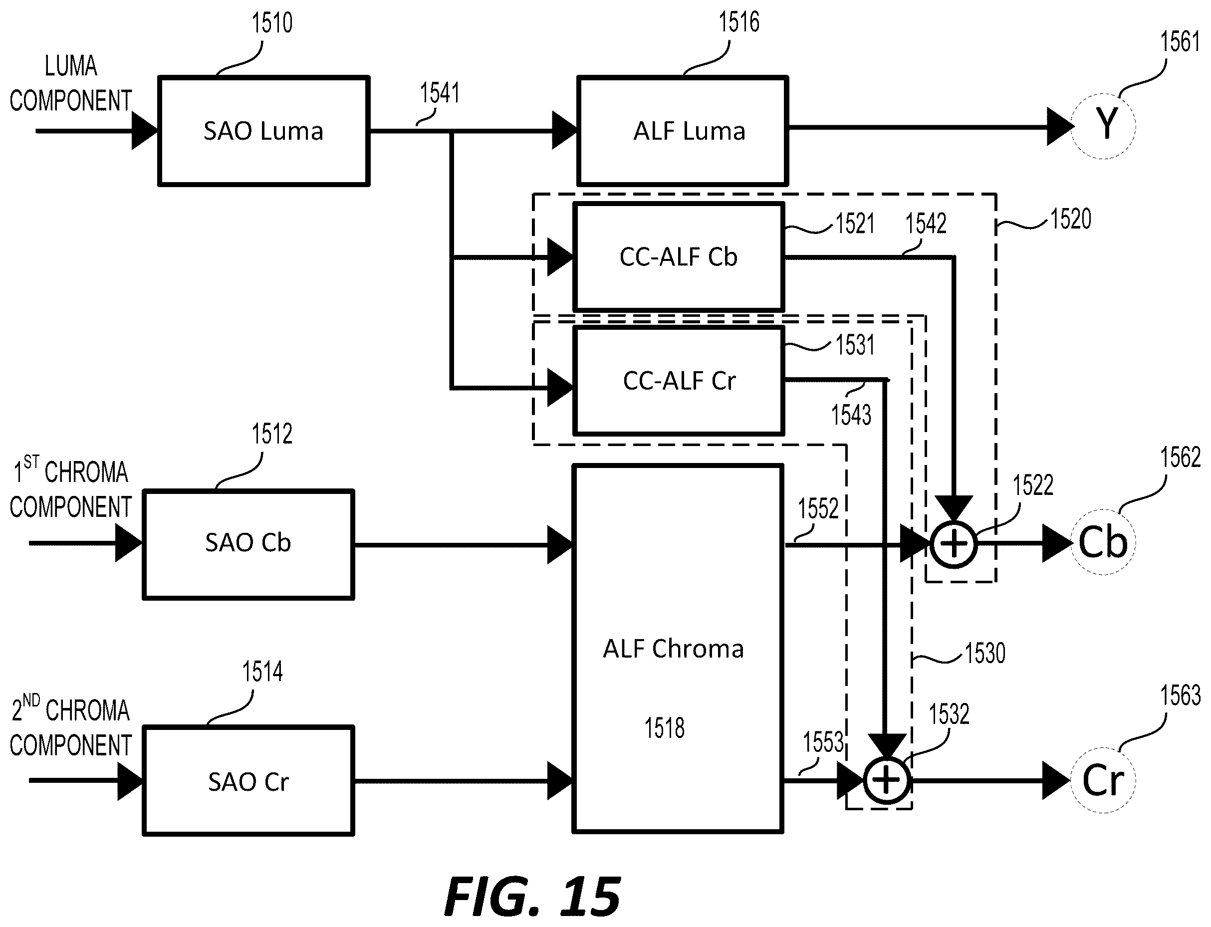 Patent US12375656 Figure 17 – Filter shape for sample offset