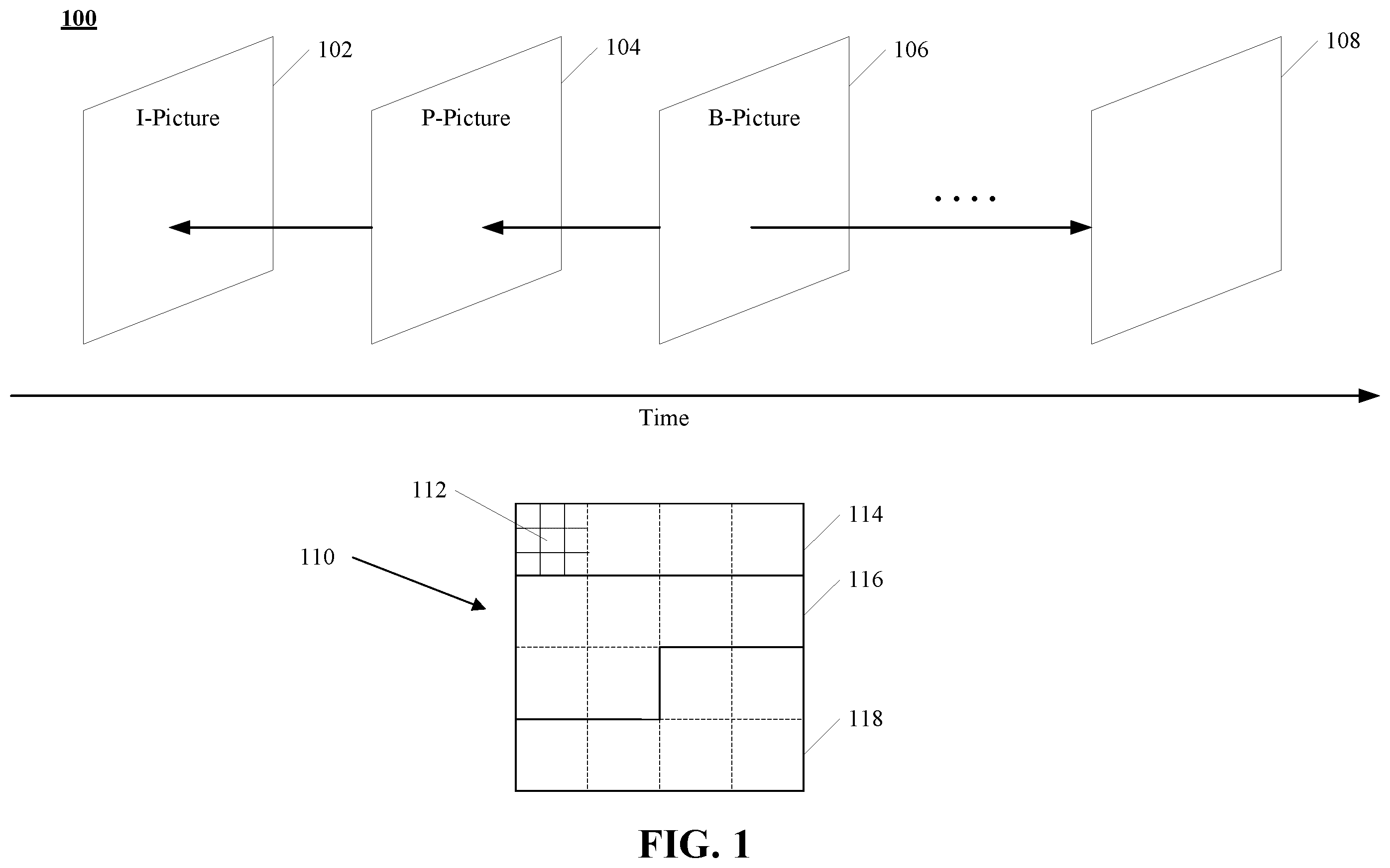 Patent US12375663 — Methods and systems for performing combined inter and intra prediction — Figure 1
