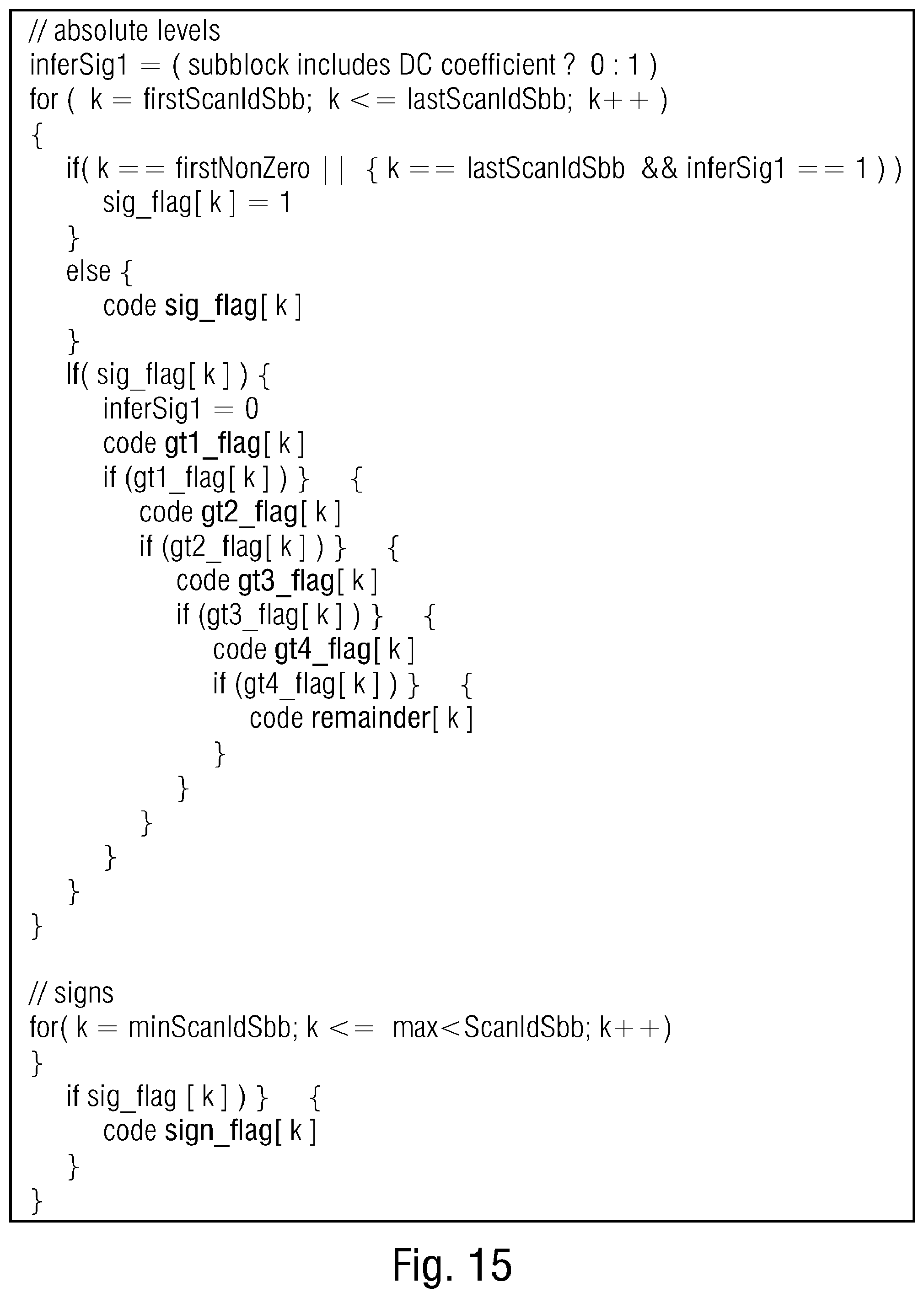 Patent US12375674 Figure 9 – Entropy coding of transform coefficients suitable for dependent scalar quantization