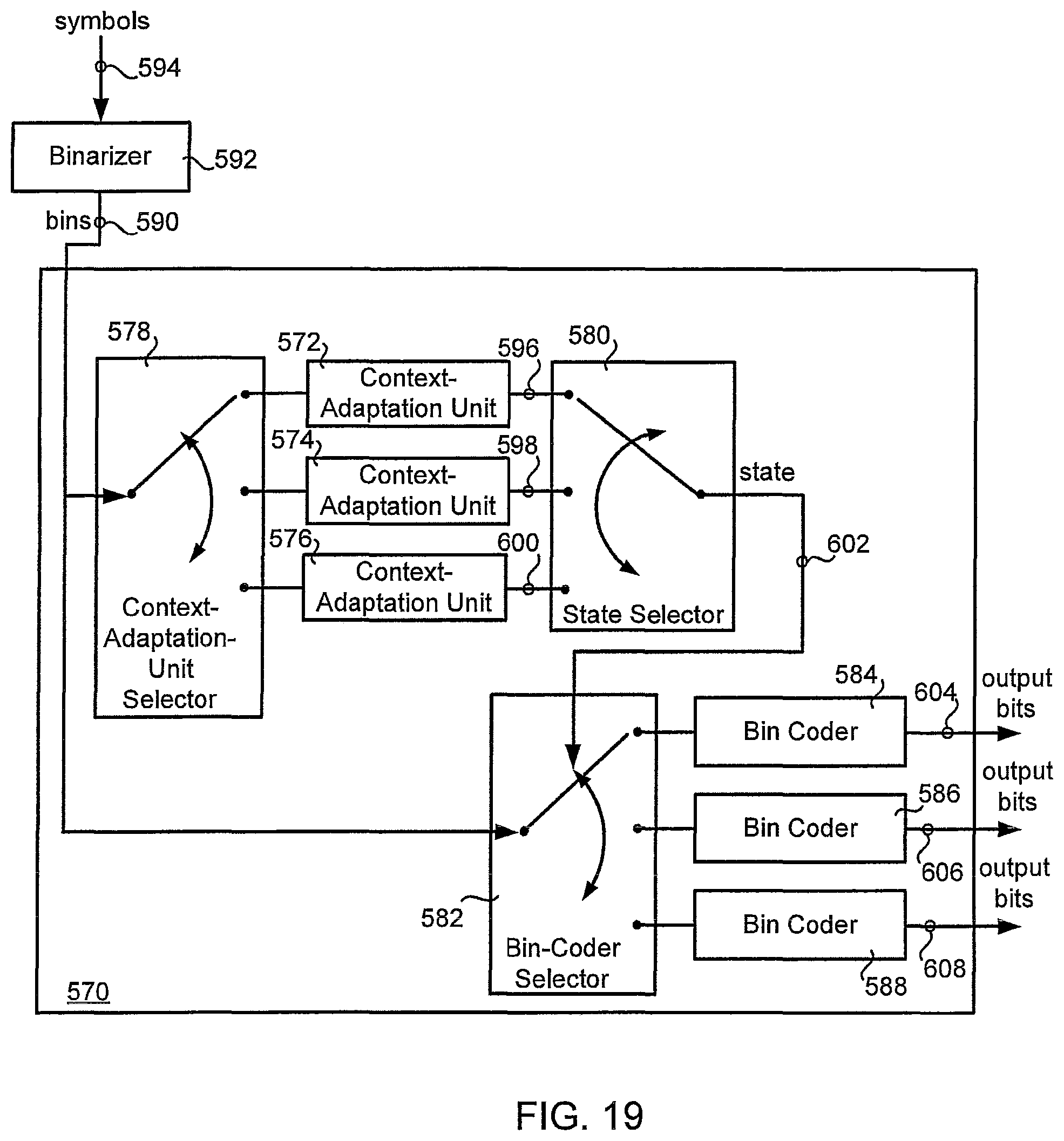 Patent US12375675 Figure 18 – Context initialization based on slice header flag and slice type