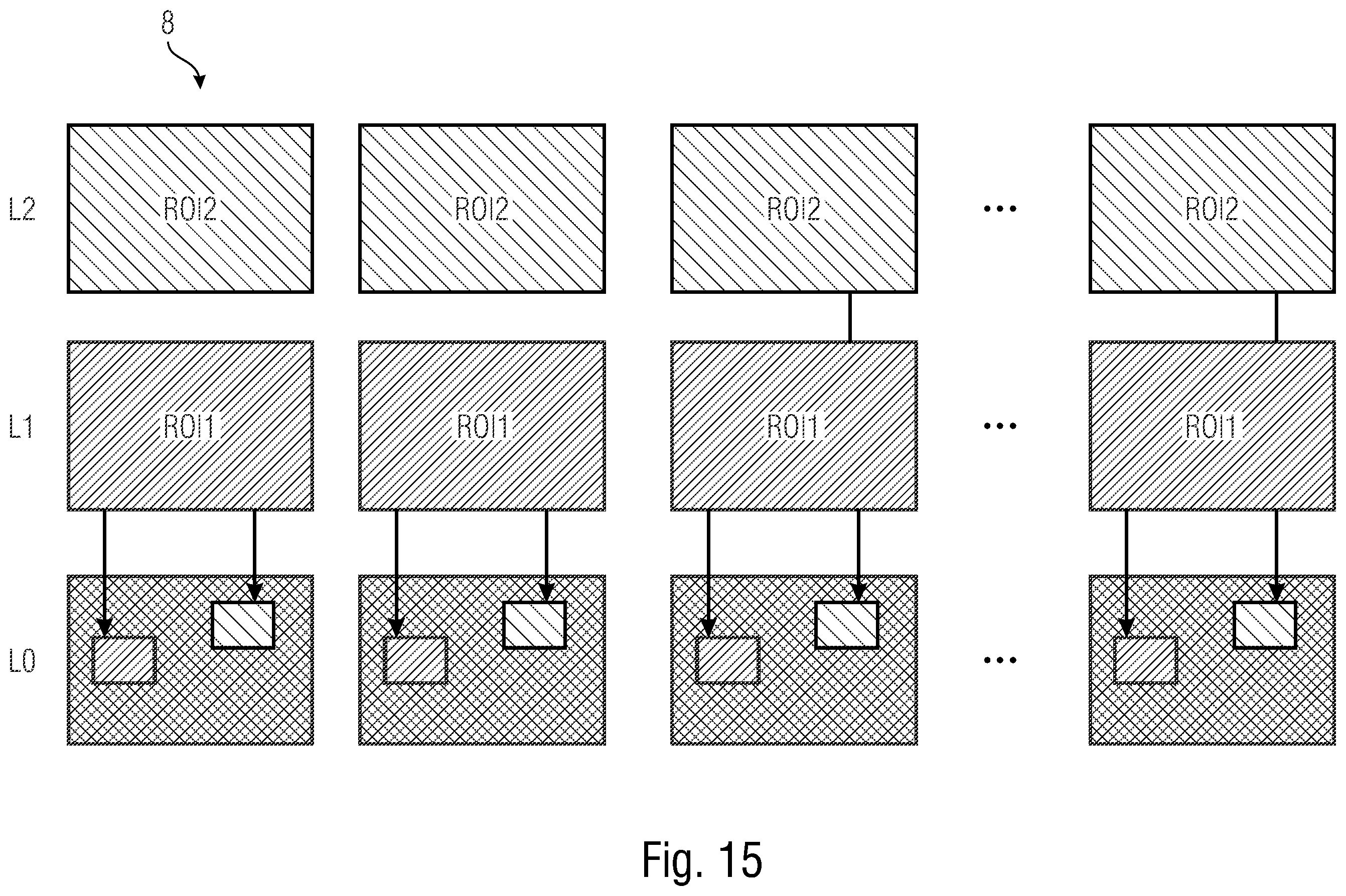 Patent US12375702 Figure 15 – File format schemes allowing efficient ROI, stream access and parameter set handling