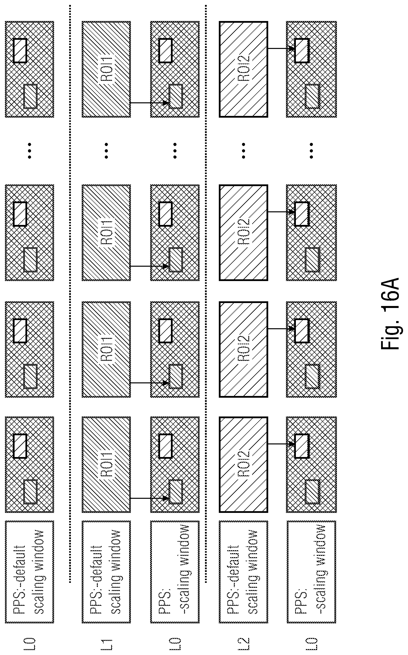 Patent US12375702 Figure 16 – File format schemes allowing efficient ROI, stream access and parameter set handling