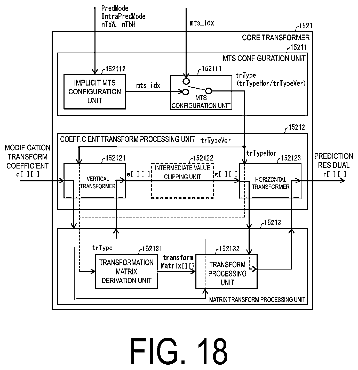 Patent US12375718 Figure 18 – Image decoding apparatus