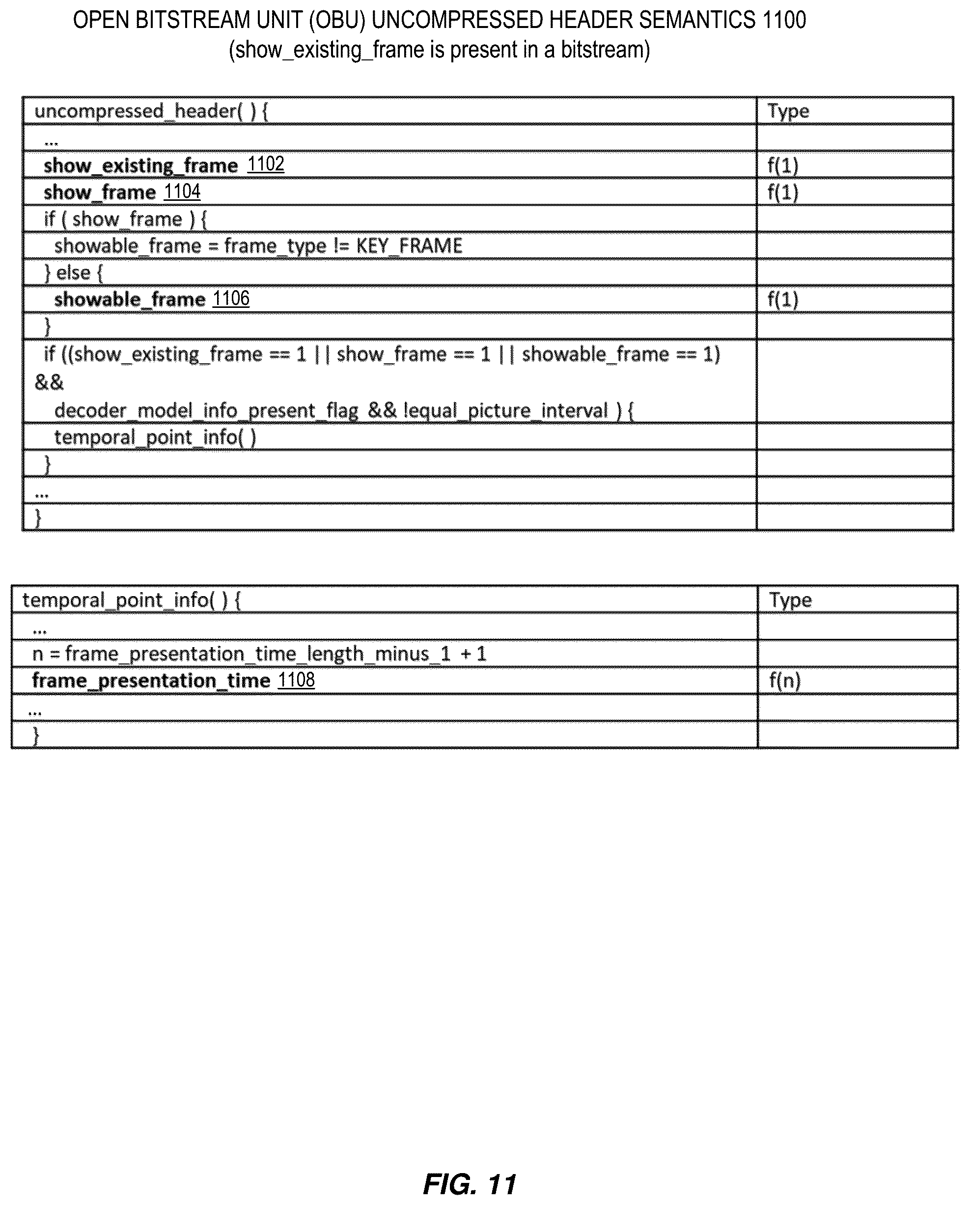 Patent US12375726 Figure 11 – Computer-implemented method and apparatus for video coding using an implicit video frame output process
