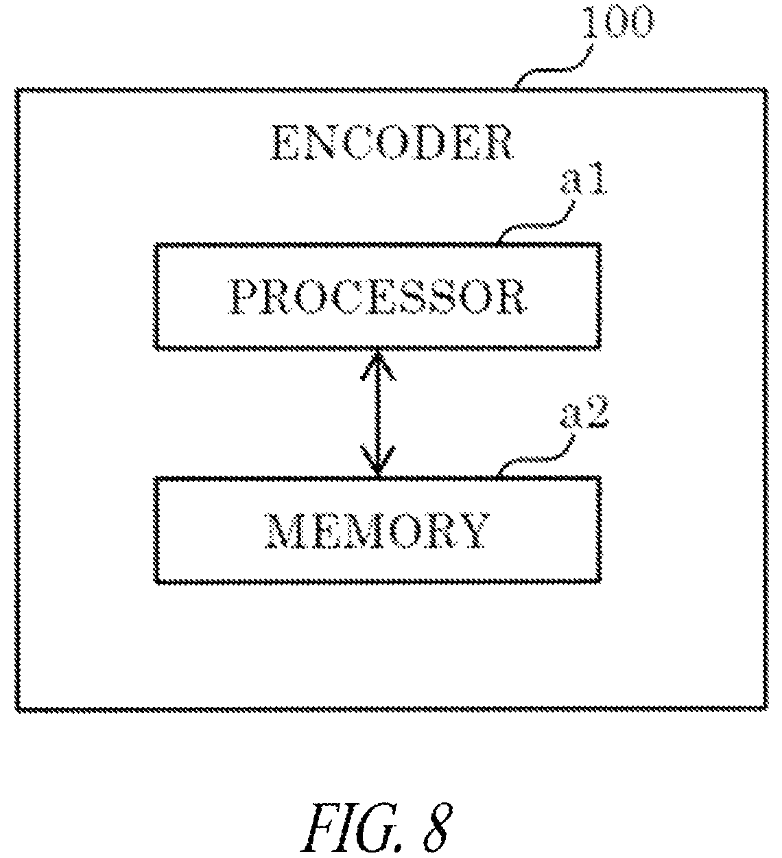 Patent US12375733 Figure 8 – System and method for video coding