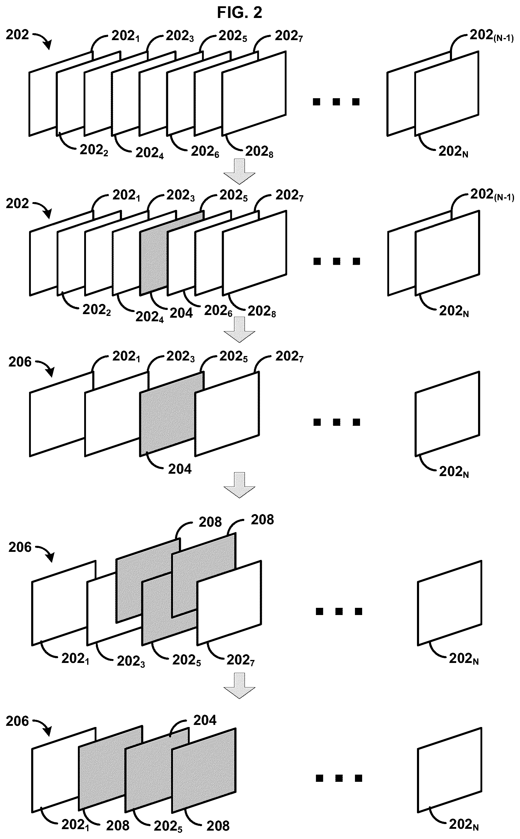 Patent US12375741 Figure 2 – Method and systems for creating viewing impressions during trick play operations