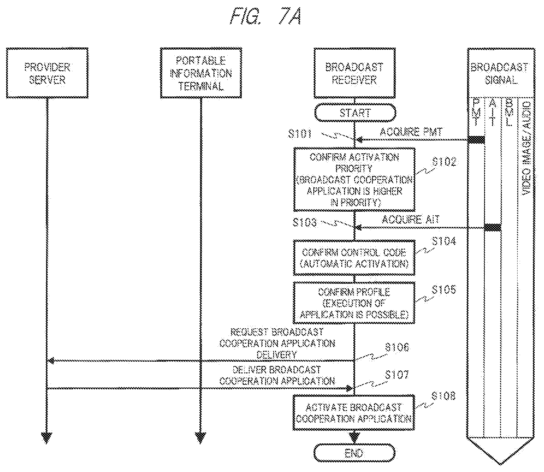 Patent US12375747 Figure 8 – Broadcast receiver and broadcast receiving system