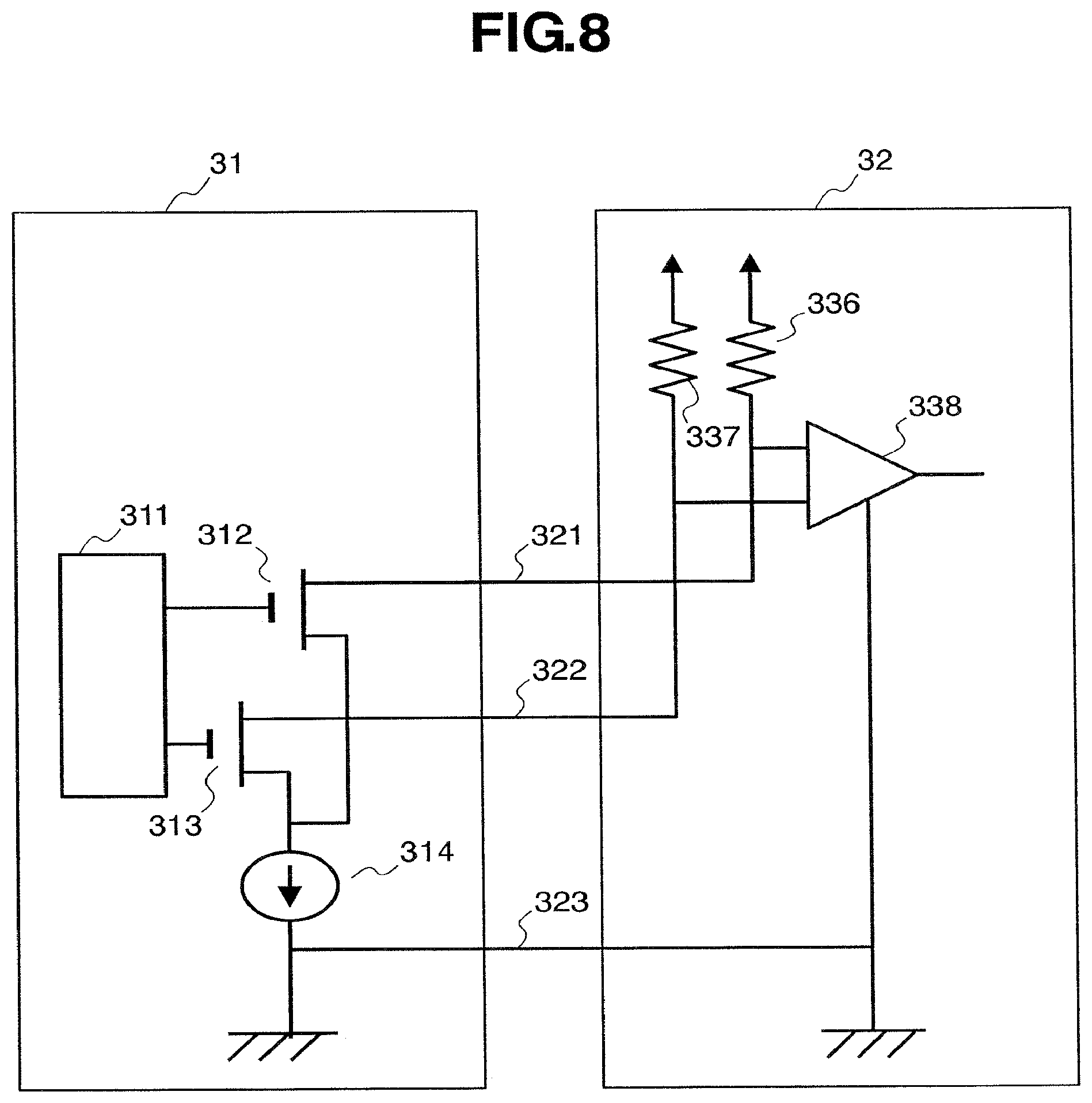 Patent US12375748 Figure 8 – Video processing system for demultiplexing received compressed and non-compressed video signals and transmitting demultiplexed signals