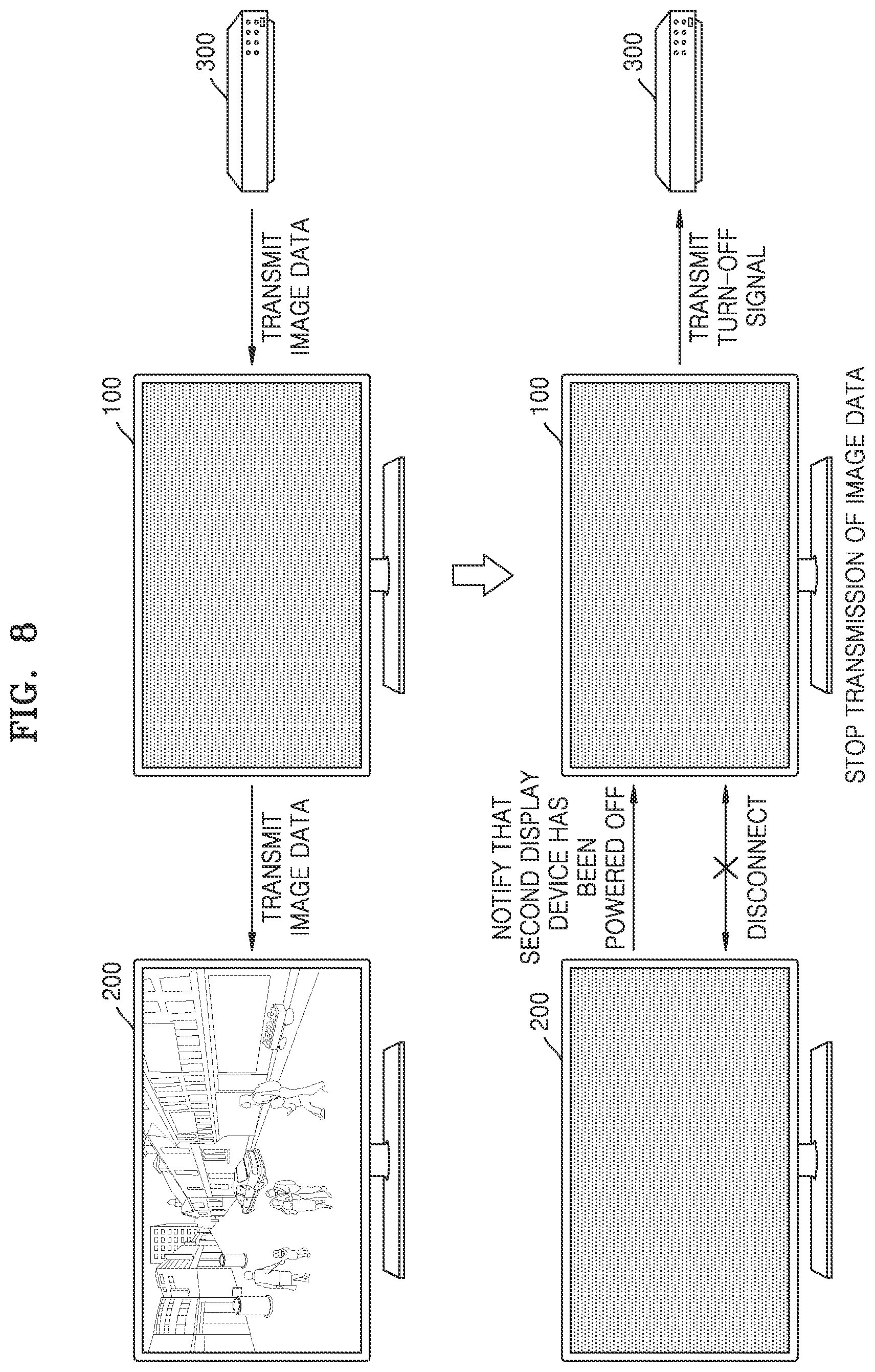 Patent US12375762 Figure 8 – Display device and operation method thereof
