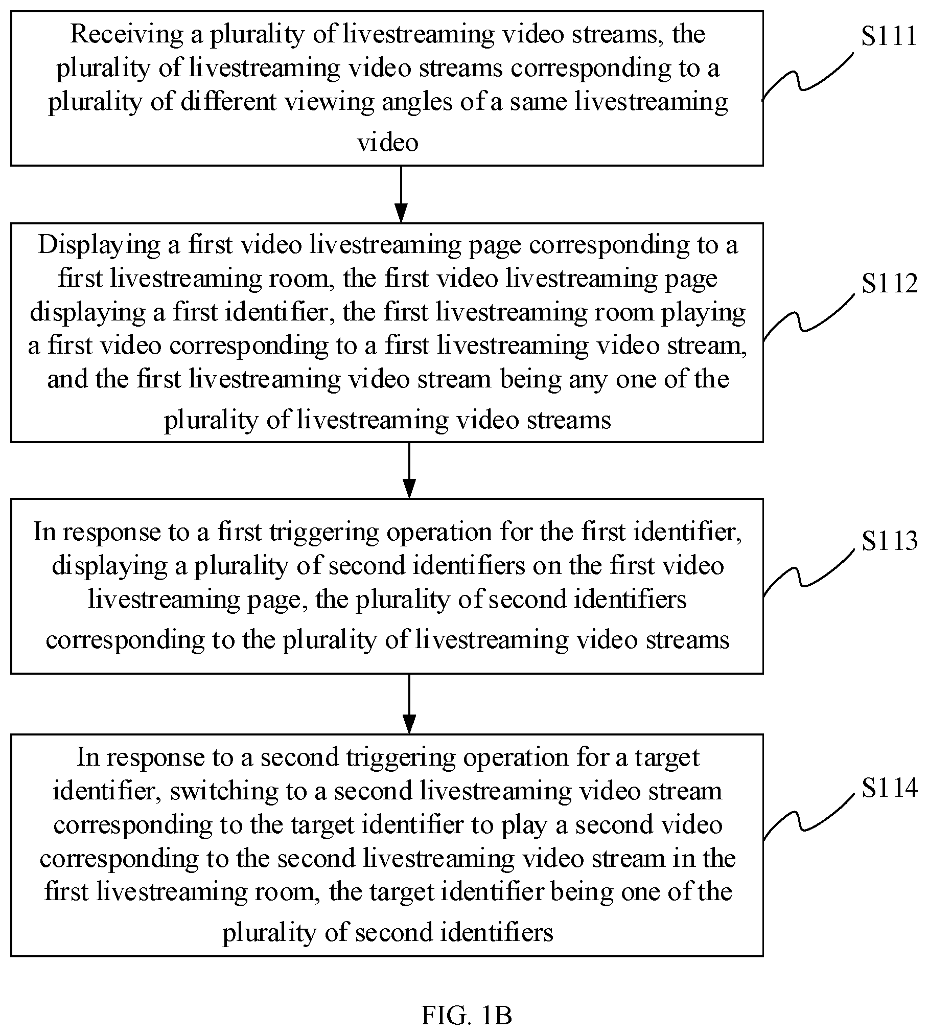 Patent US12375772 Figure 2 – Network livestreaming method and apparatus, storage medium, and electronic device